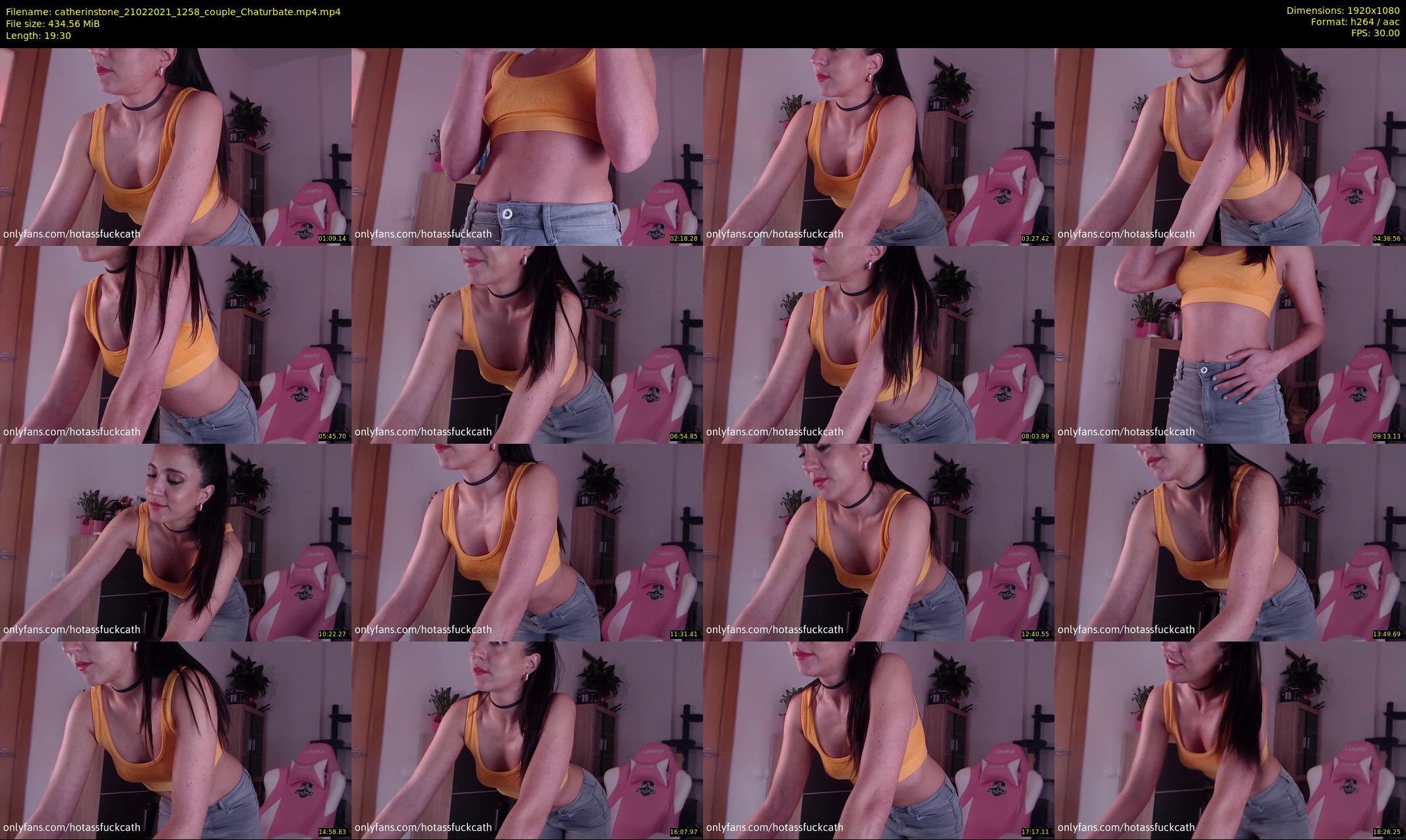 catherinstone — 20 minute Chaturbate female cam show recording, 1080p, Feb 21, 2021