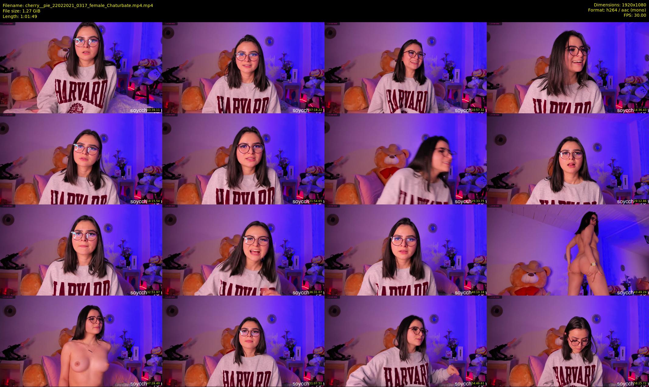 cherry__pie — 62 minute Chaturbate female cam show recording, 1080p, Feb 22, 2021