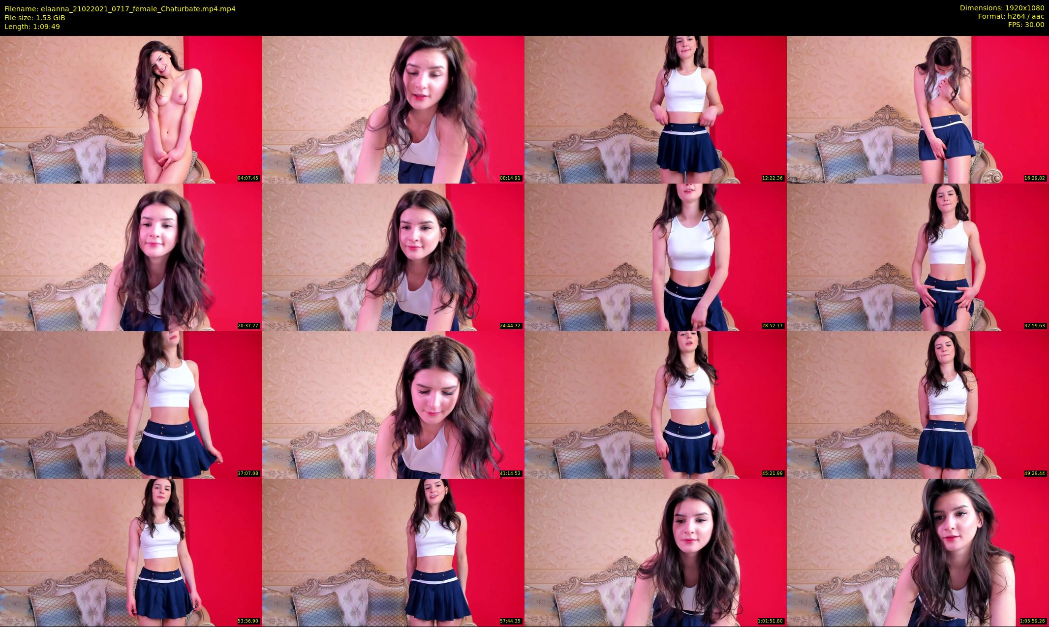 elaanna — 70 minute Chaturbate female cam show recording, 1080p, Feb 21, 2021