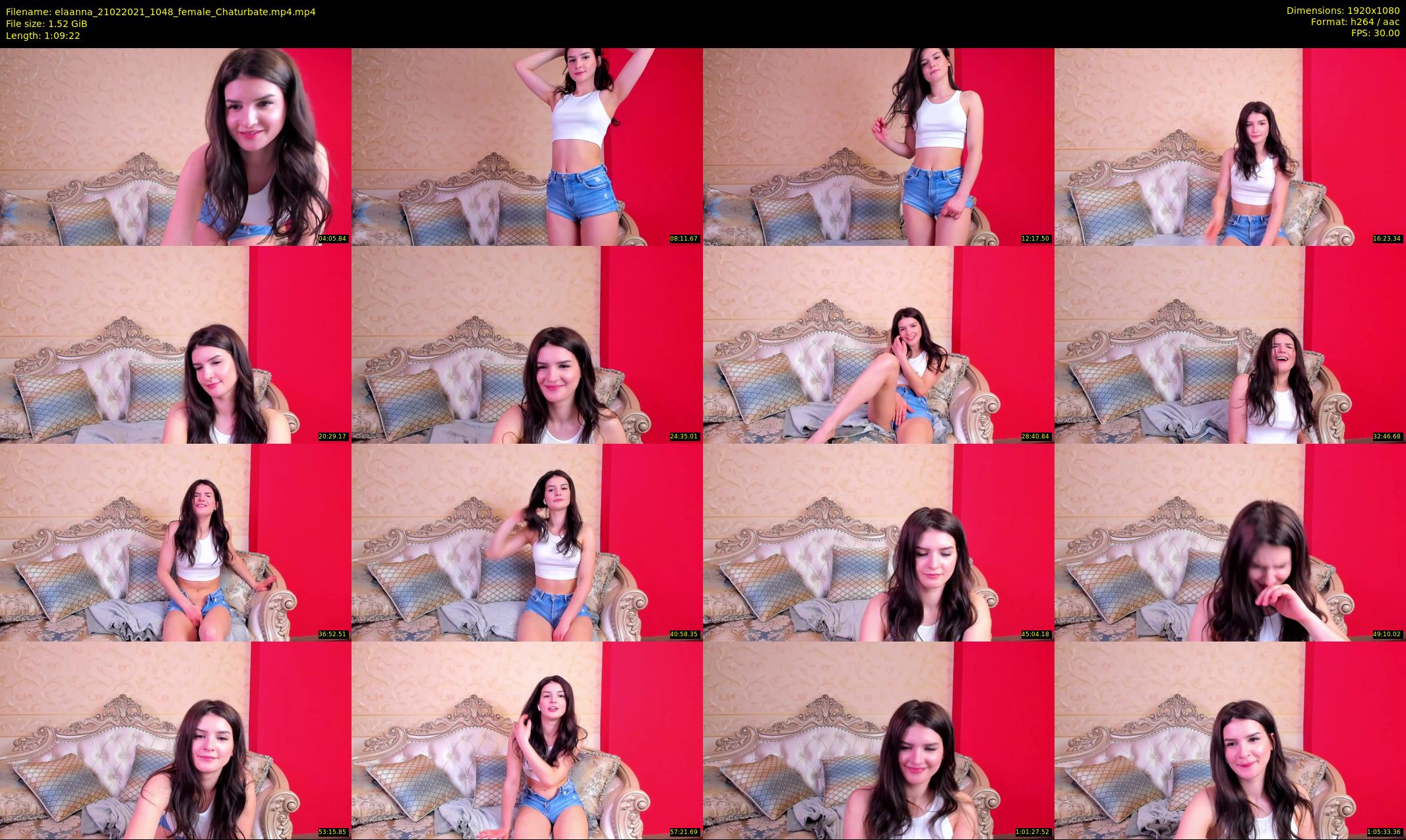 elaanna — 70 minute Chaturbate female cam show recording, 1080p, Feb 21, 2021