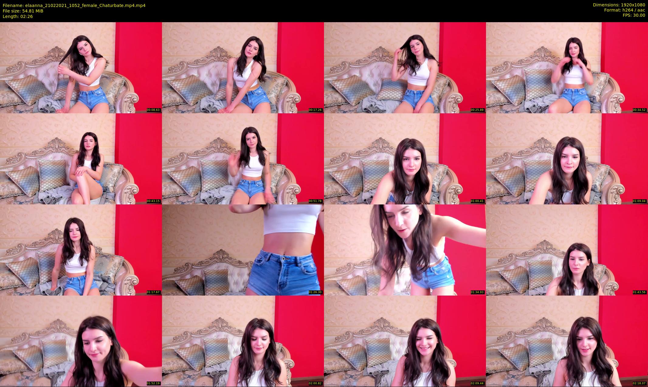 elaanna — 3 minute Chaturbate female cam show recording, 1080p, Feb 21, 2021