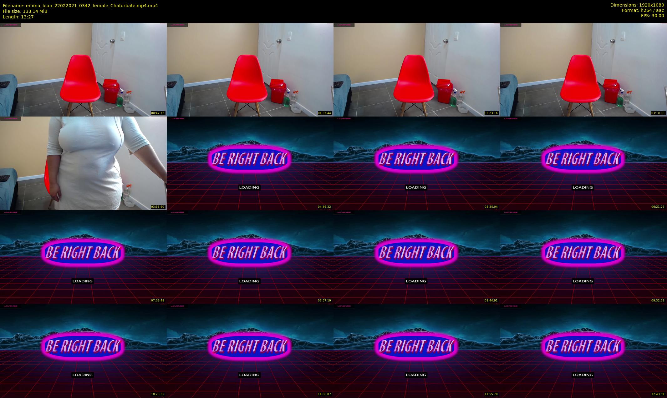 emma_lean — 14 minute Chaturbate female cam show recording, 1080p, Feb 22, 2021