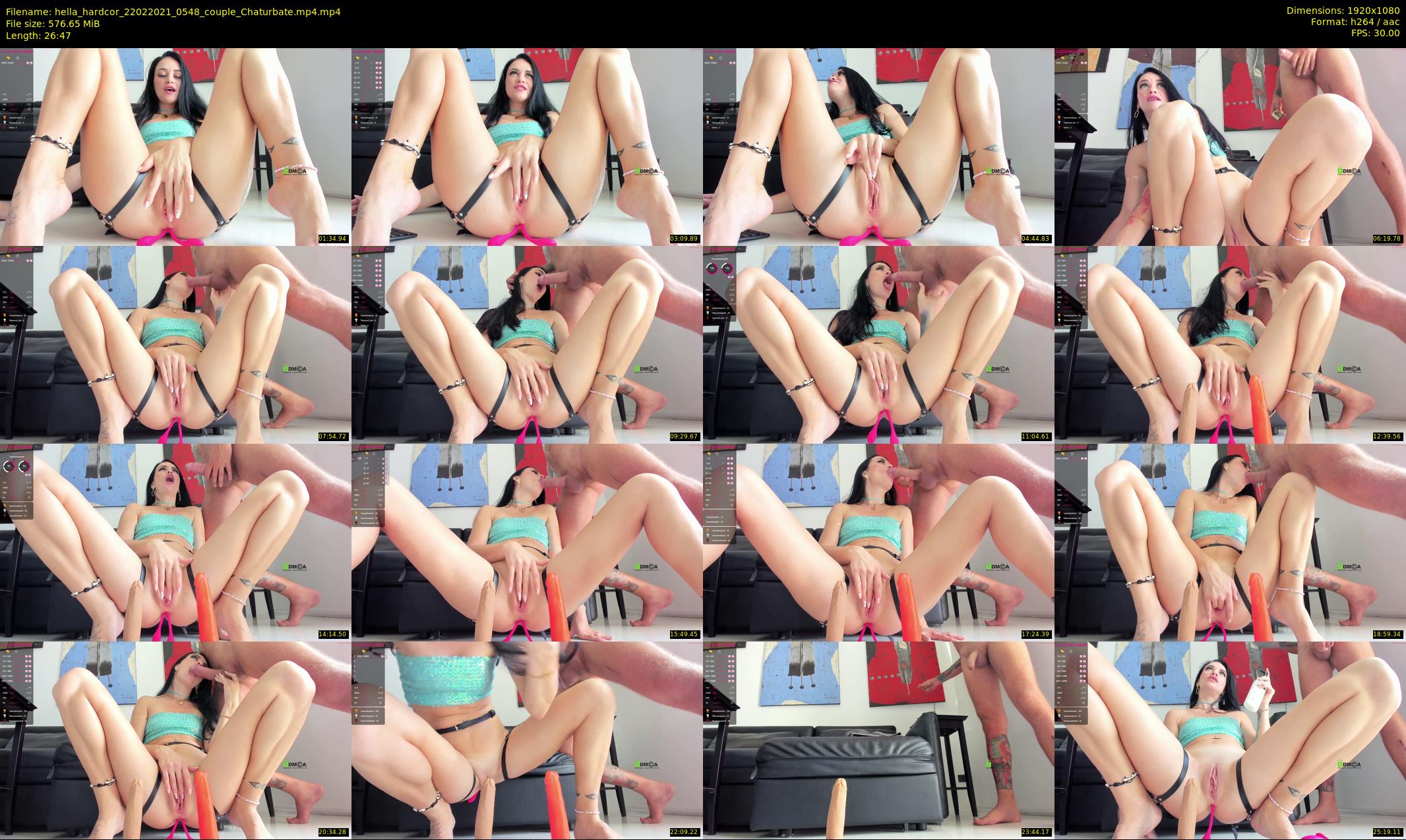 hella_hardcor — 27 minute Chaturbate female cam show recording, 1080p, Feb 22, 2021