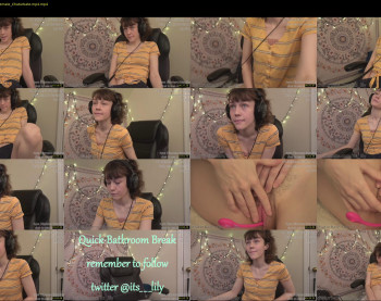its_lily — 57 minute Chaturbate female cam show recording, 1080p, Feb 21, 2021
