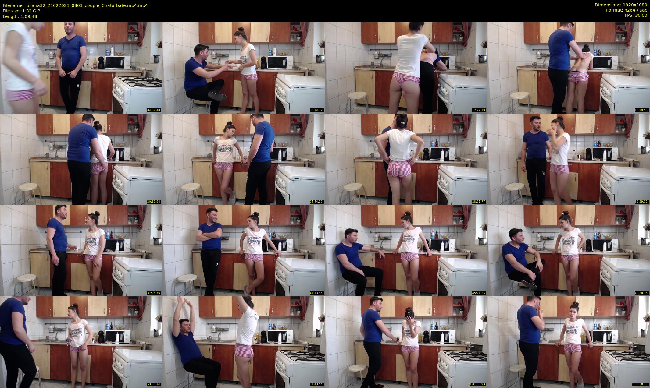 iuliana32 — 70 minute Chaturbate couple cam show recording, 1080p, Feb 21, 2021