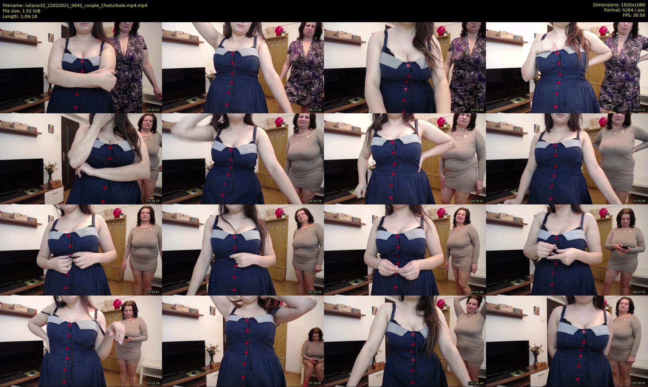 iuliana32 — 70 minute Chaturbate couple cam show recording, 1080p, Feb 22, 2021
