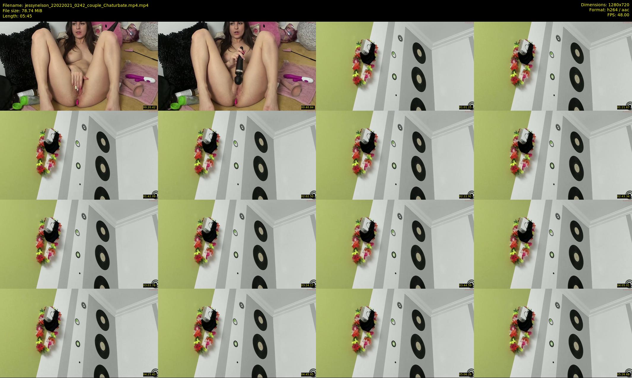 jessynelson — 6 minute Chaturbate female cam show recording, 720p, Feb 22, 2021