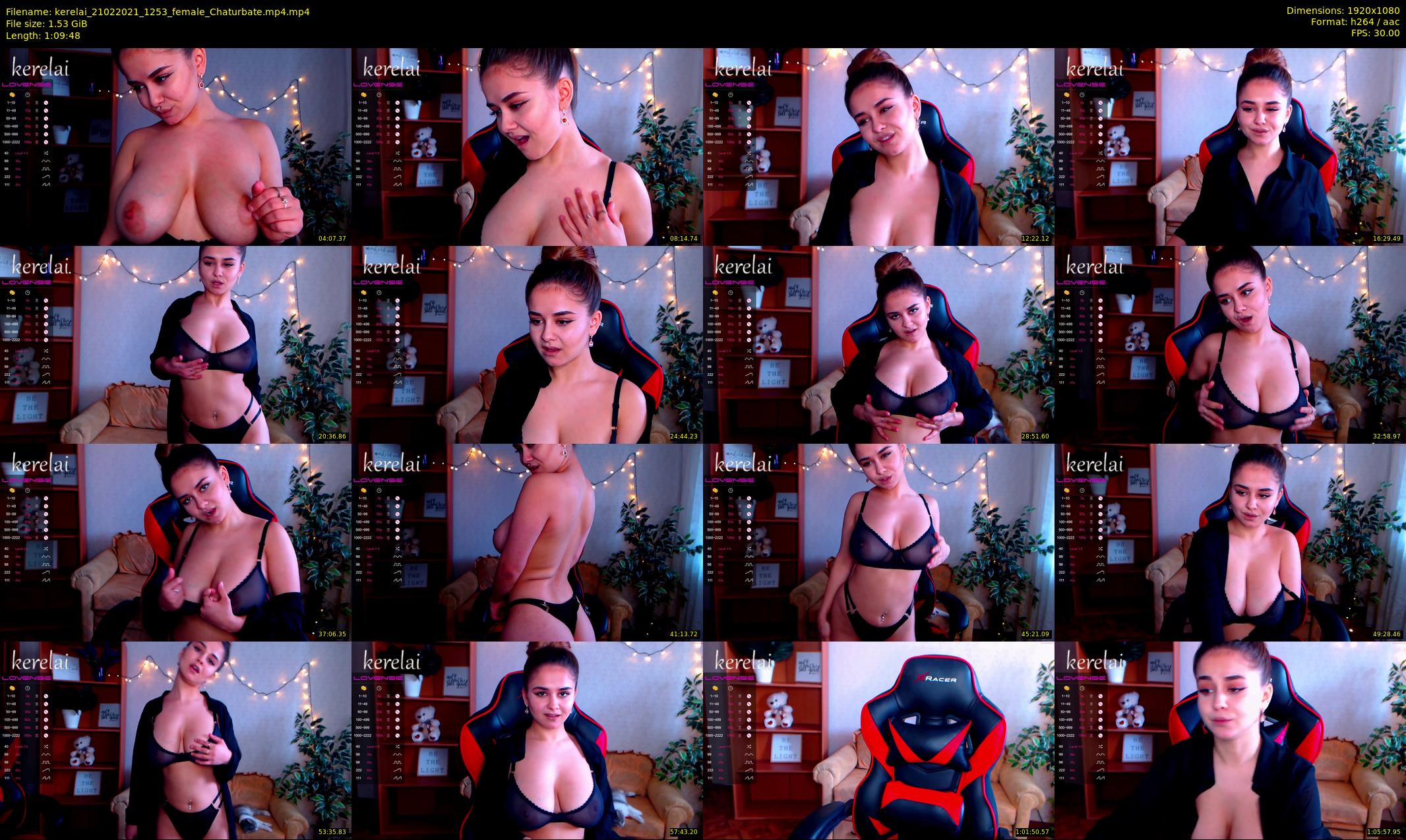 kerelai — 70 minute Chaturbate female cam show recording, 1080p, Feb 21, 2021