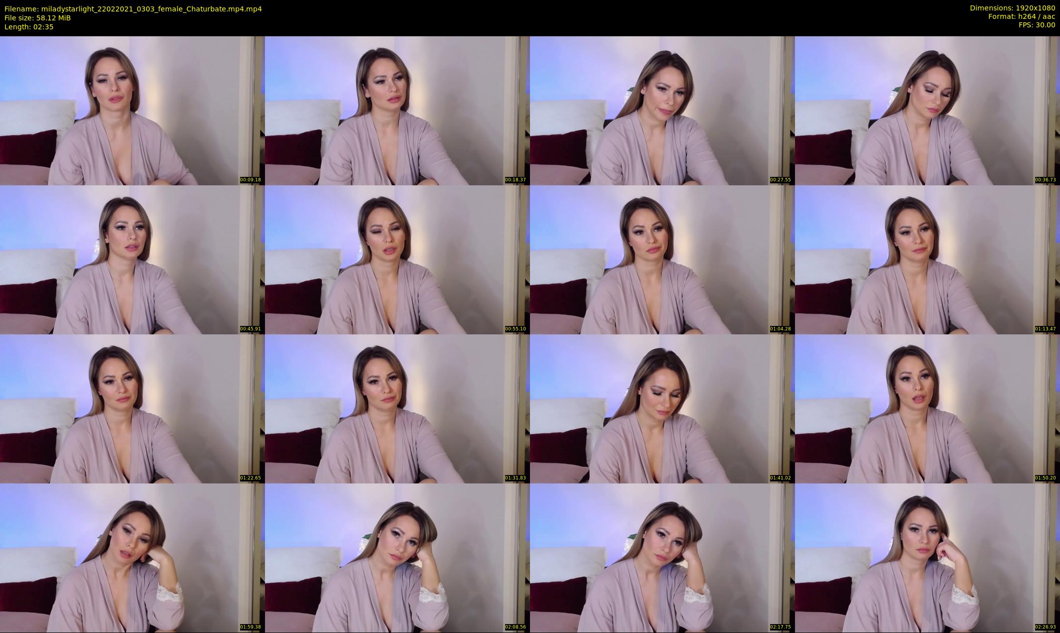 miladystarlight — 3 minute Chaturbate female cam show recording, 1080p, Feb 22, 2021