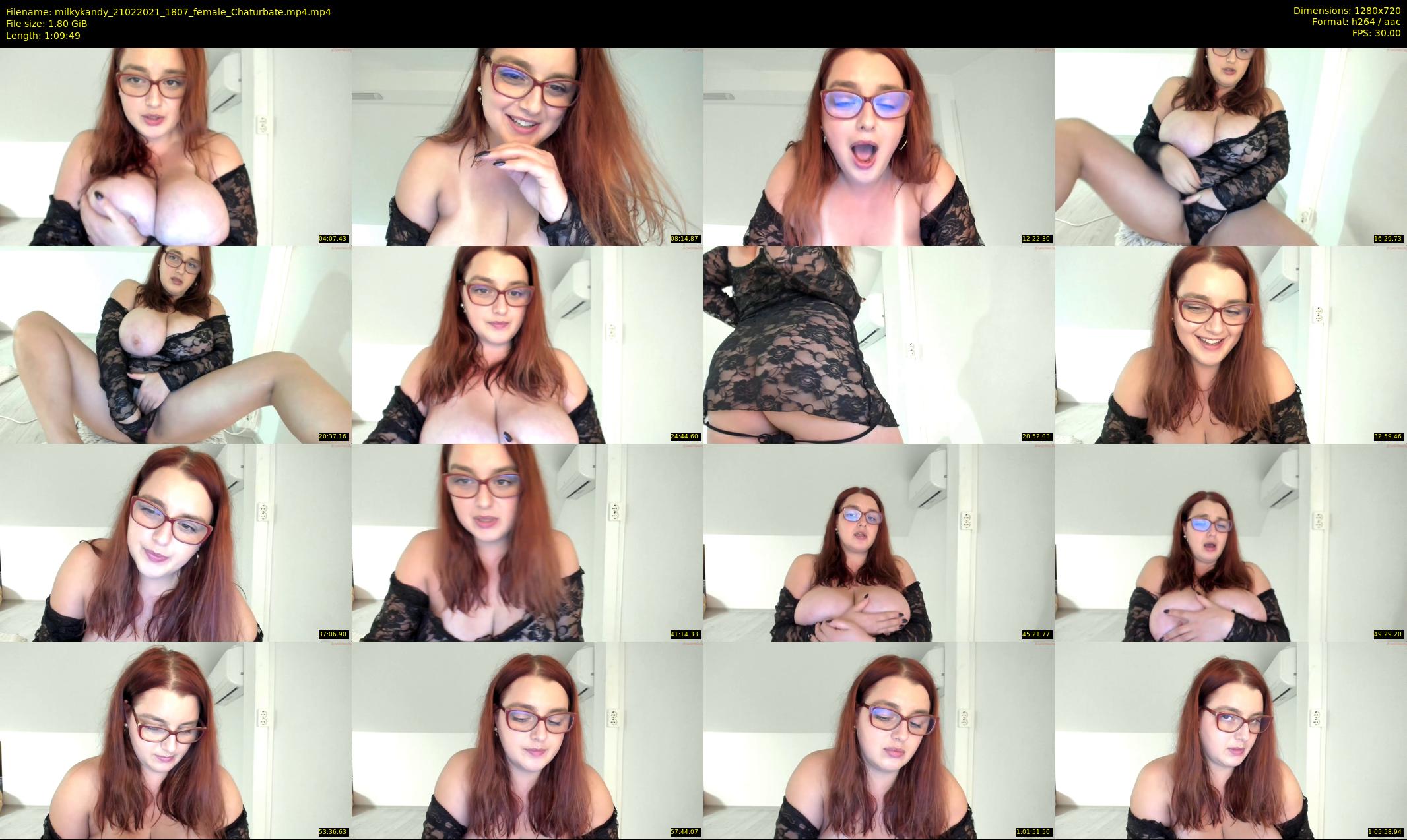 milkykandy — 70 minute Chaturbate female cam show recording, 720p, Feb 21, 2021
