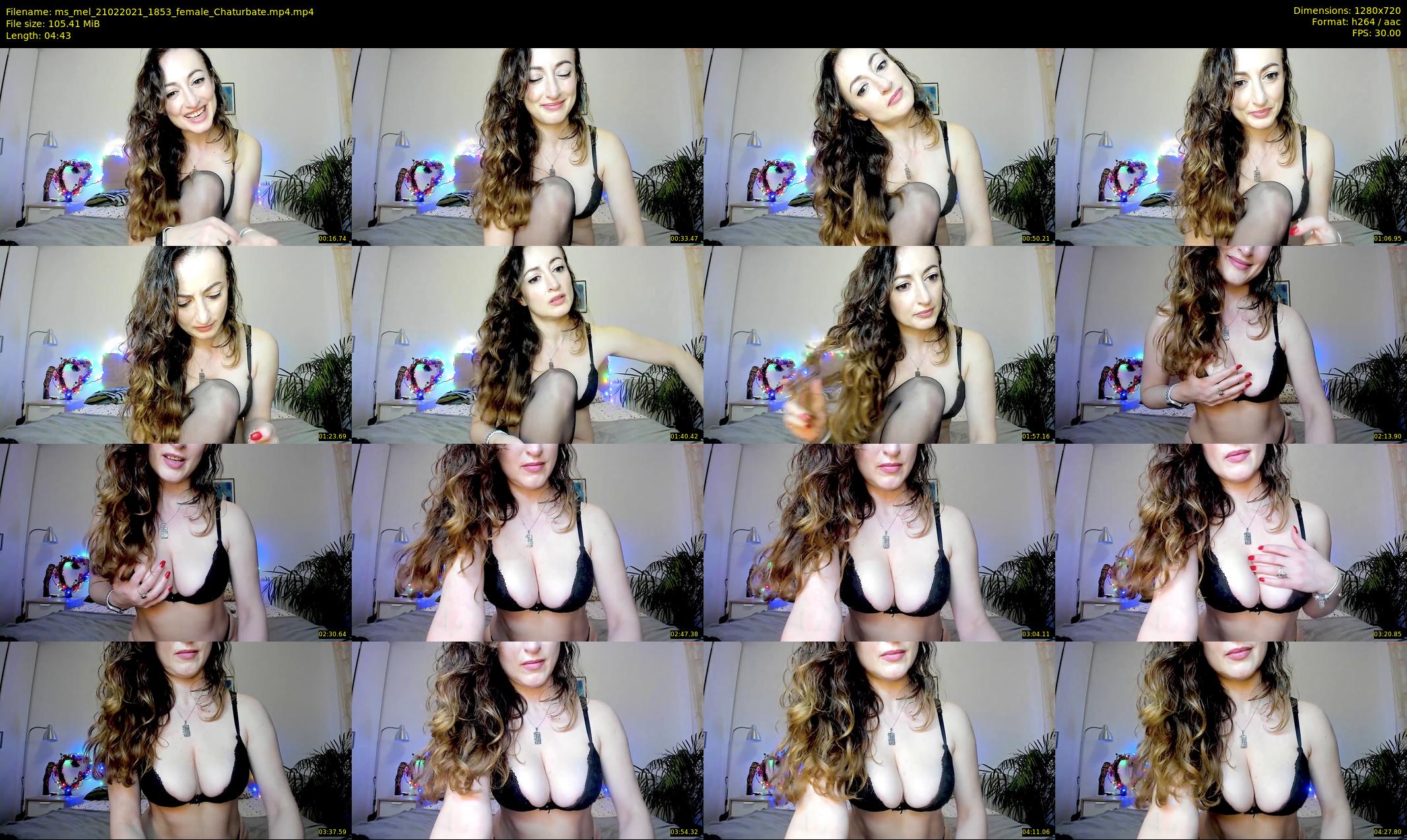 ms_mel — 5 minute Chaturbate female cam show recording, 720p, Feb 21, 2021
