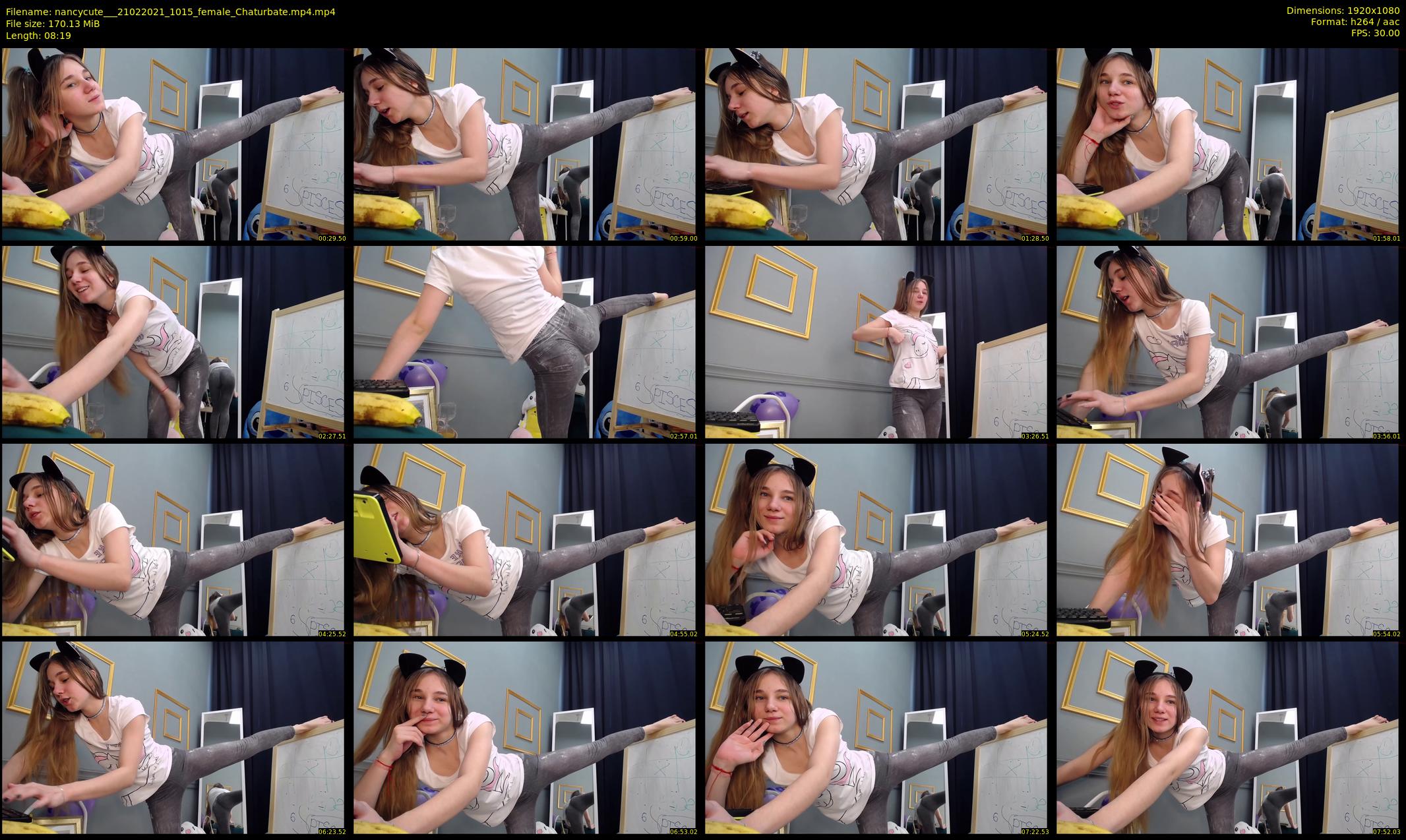 nancycute__ — 9 minute Chaturbate female cam show recording, 1080p, Feb 21, 2021