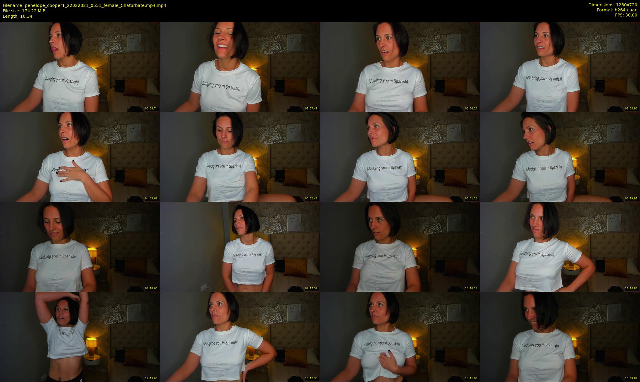 penelope_cooper1 — 17 minute Chaturbate female cam show recording, 720p, Feb 22, 2021