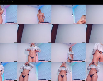 rosiehw — 57 minute Chaturbate couple cam show recording, 1080p, Feb 21, 2021