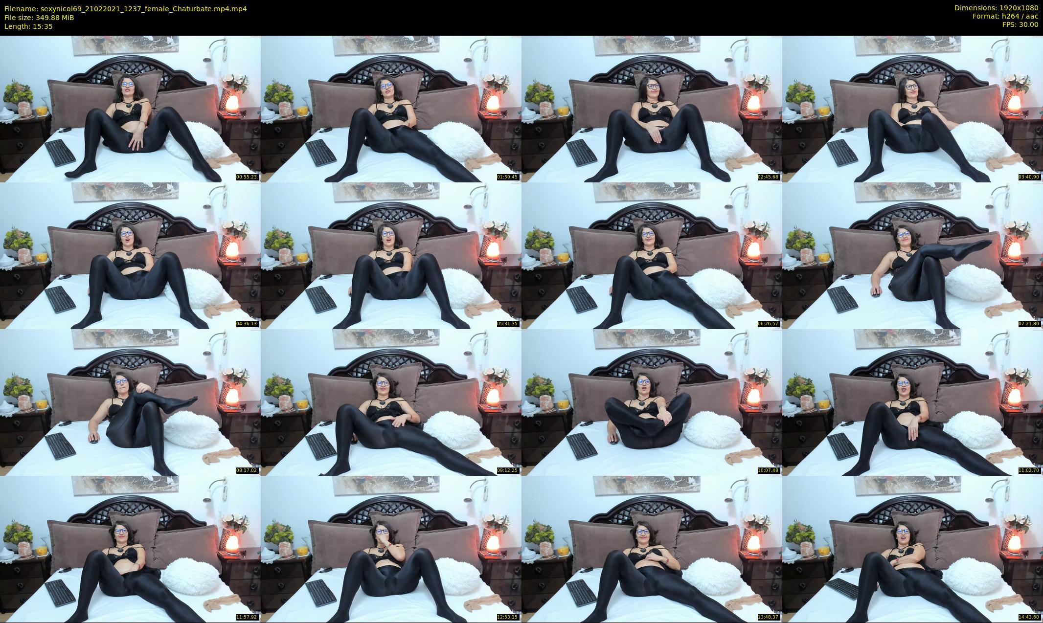 sexynicol69 — 16 minute Chaturbate female cam show recording, 1080p, Feb 21, 2021
