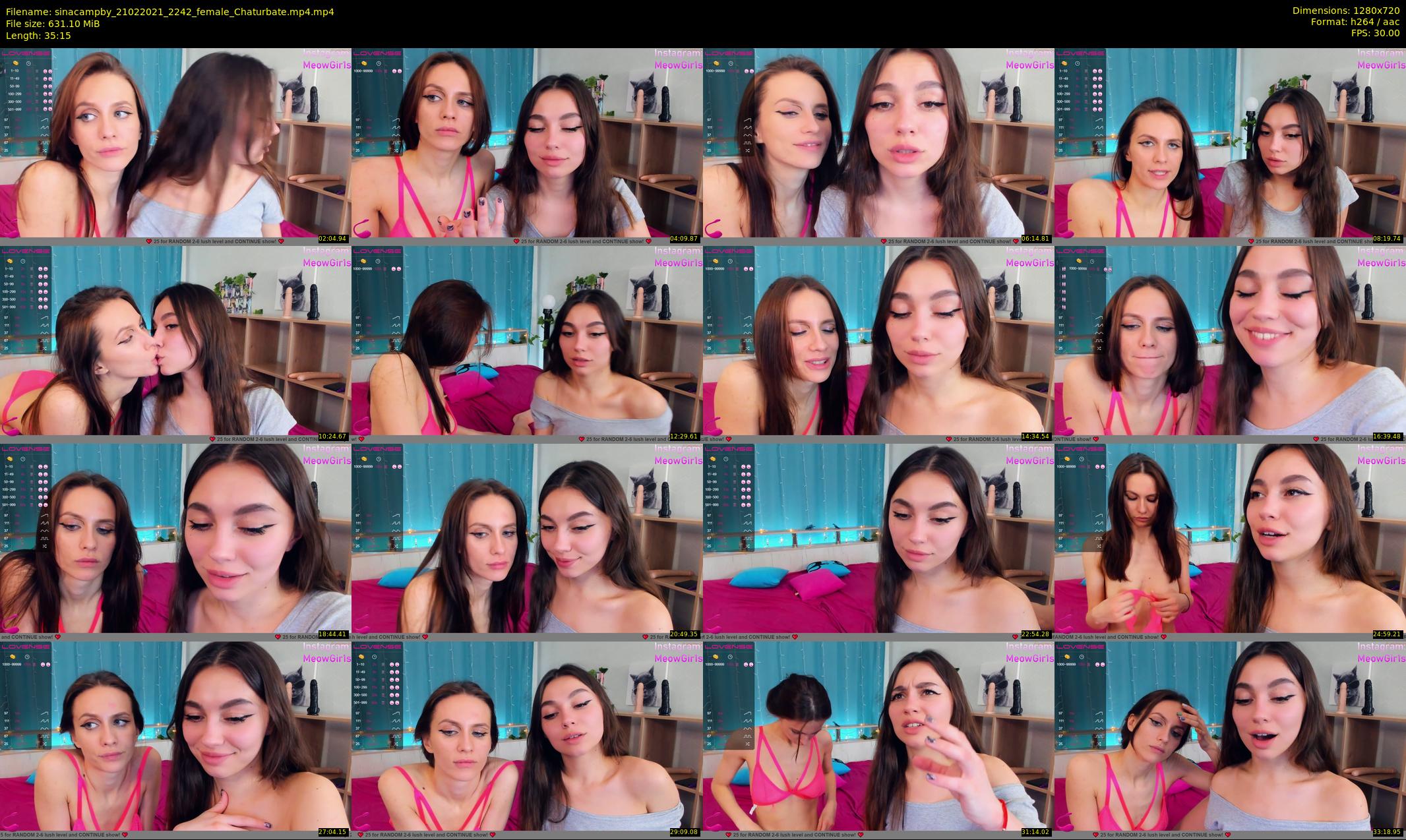 sinacampby — 36 minute Chaturbate couple cam show recording, 720p, Feb 21, 2021