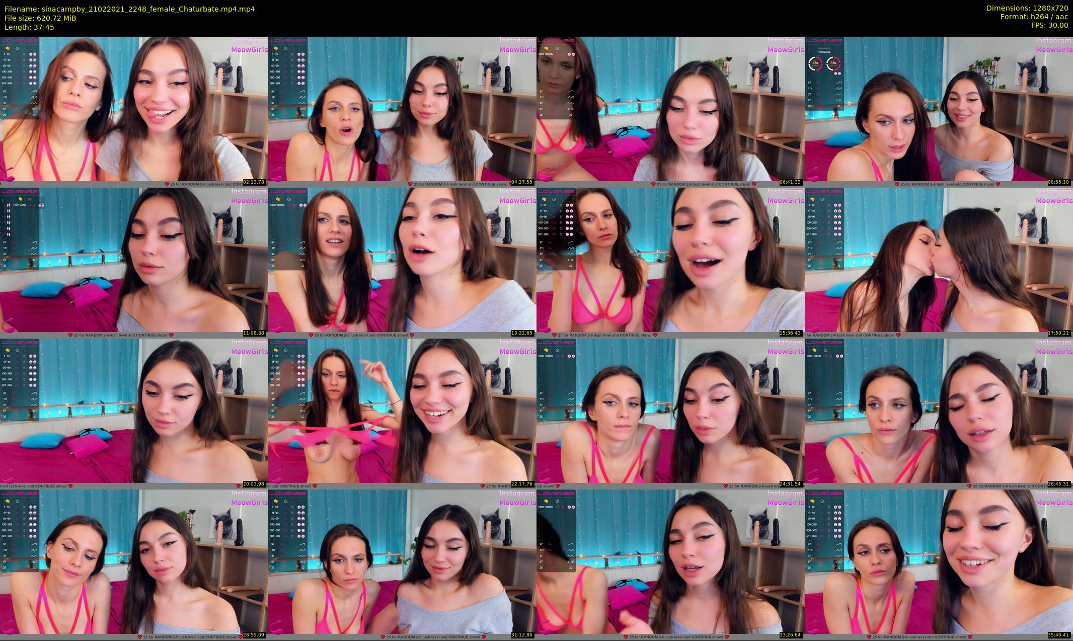 sinacampby — 38 minute Chaturbate couple cam show recording, 720p, Feb 21, 2021