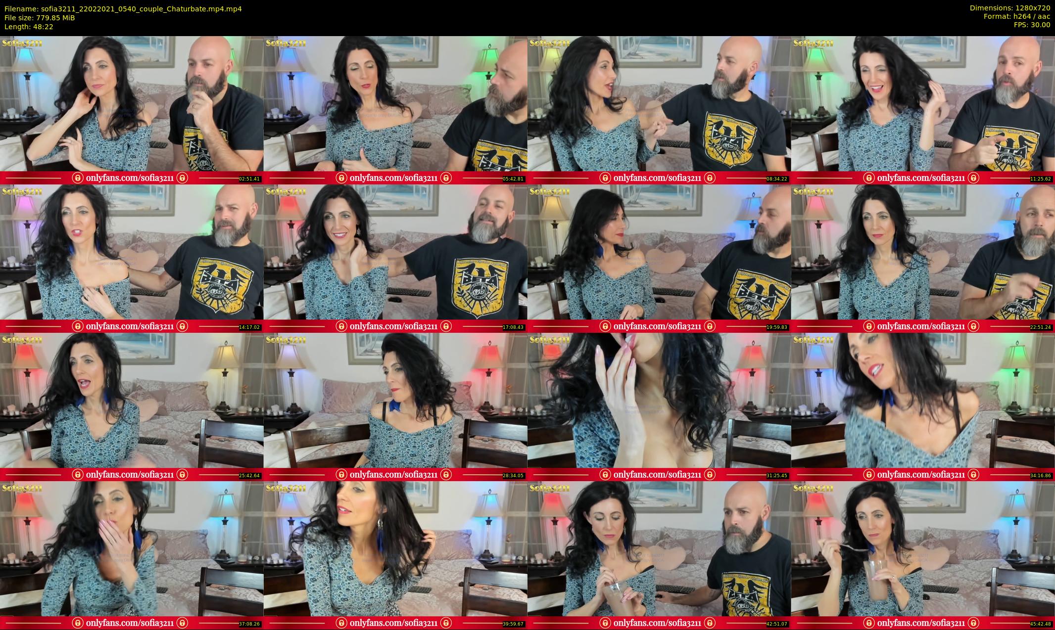 sofia3211 — 49 minute Chaturbate couple cam show recording, 720p, Feb 22, 2021