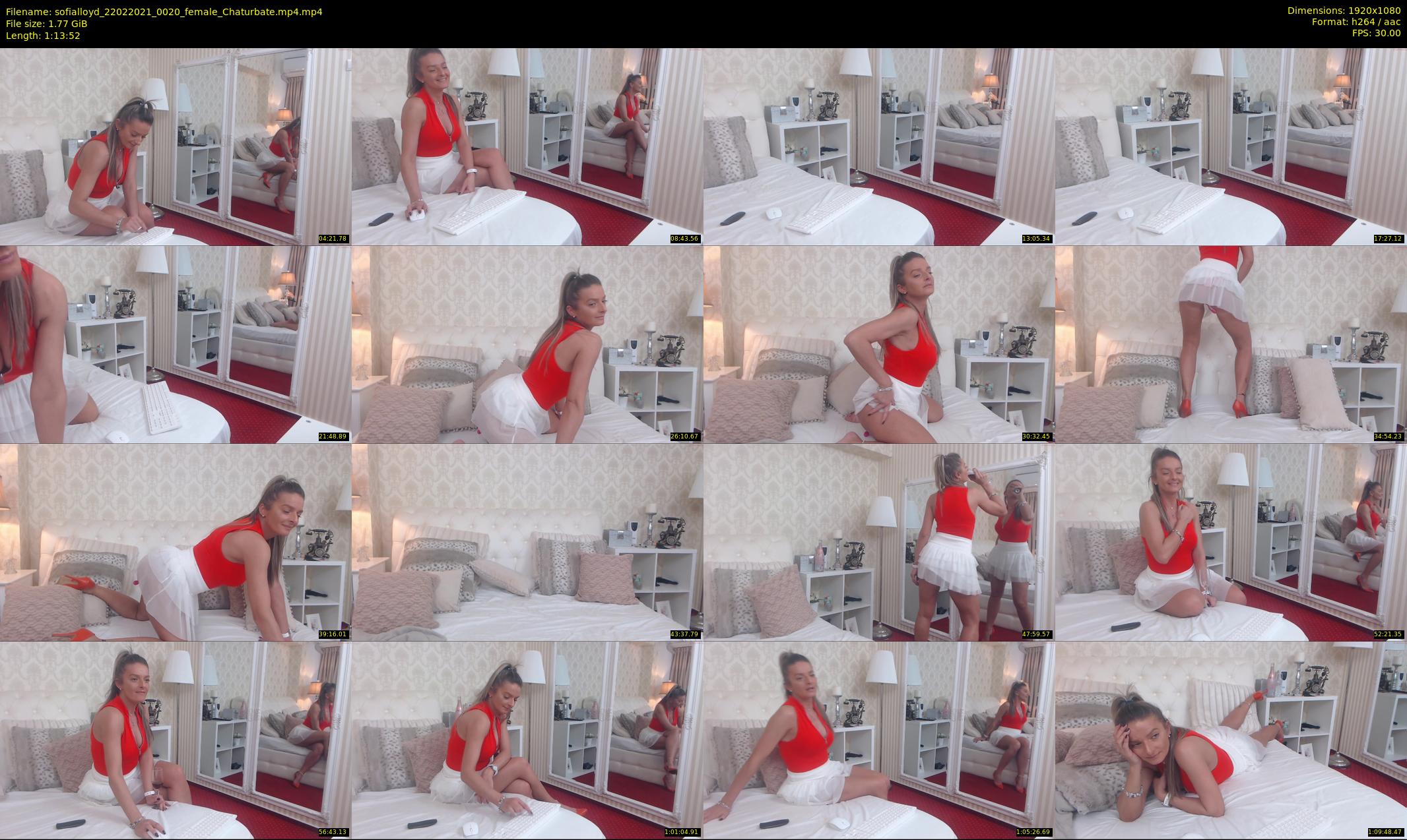 sofialloyd — 74 minute Chaturbate female cam show recording, 1080p, Feb 22, 2021