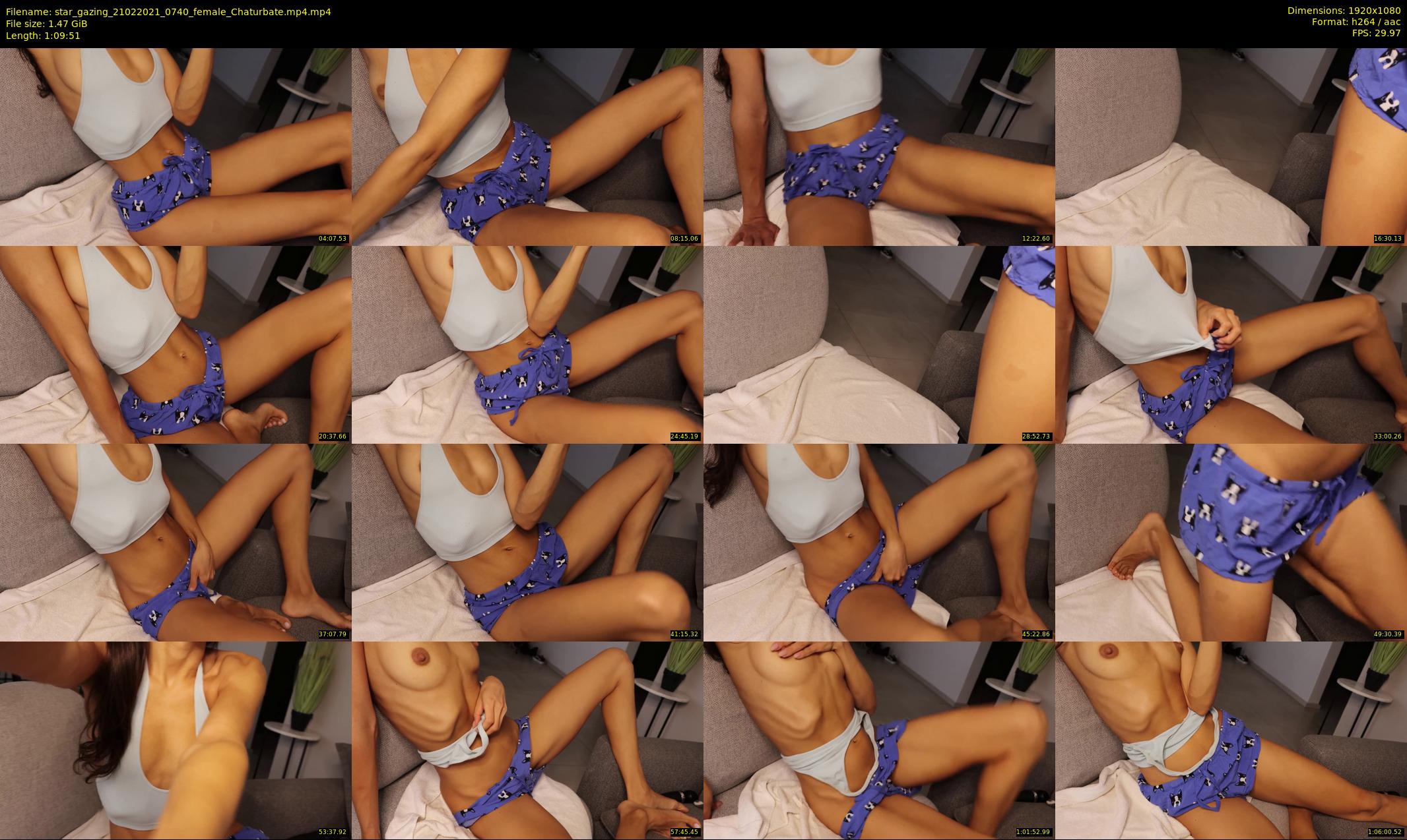 star_gazing — 70 minute Chaturbate female cam show recording, 1080p, Feb 21, 2021
