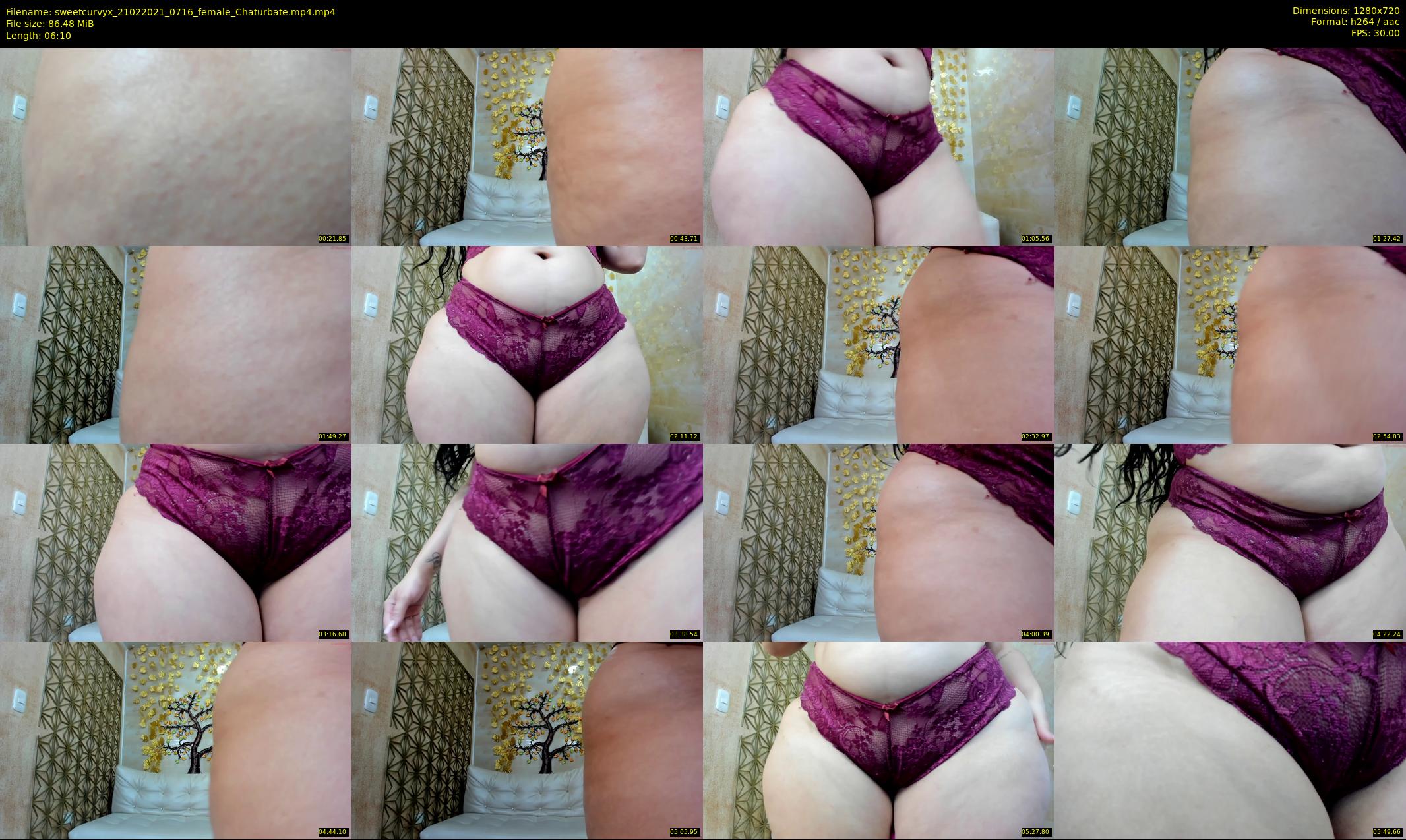 sweetcurvyx — 7 minute Chaturbate couple cam show recording, 720p, Feb 21, 2021