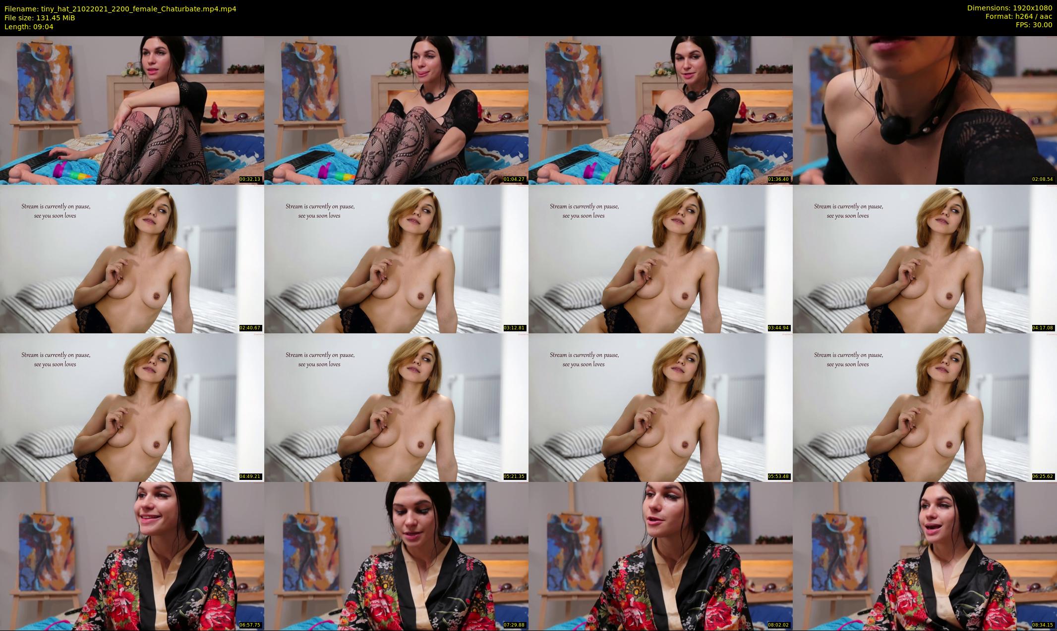tiny_hat — 10 minute Chaturbate female cam show recording, 1080p, Feb 21, 2021