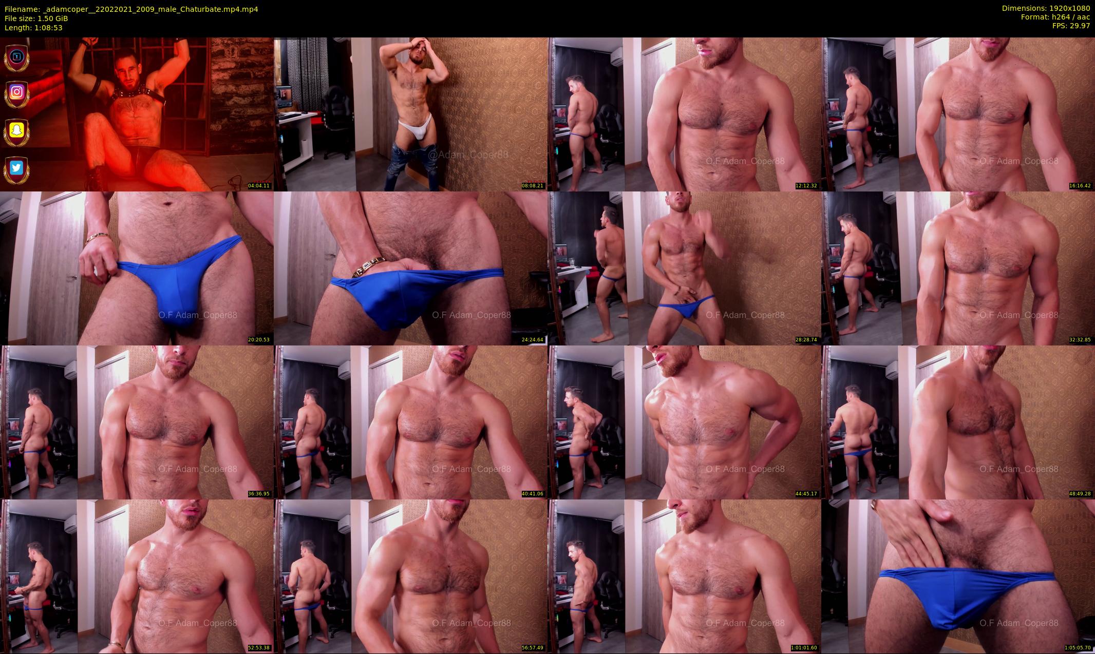 _adamcoper_ — 69 minute Chaturbate male cam show recording, 1080p, Feb 22, 2021
