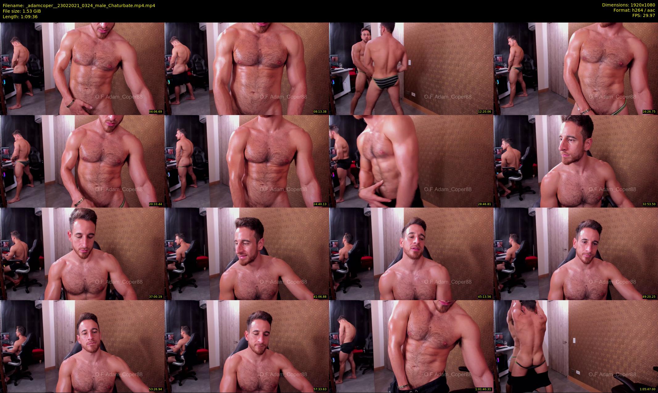 _adamcoper_ — 70 minute Chaturbate male cam show recording, 1080p, Feb 23, 2021