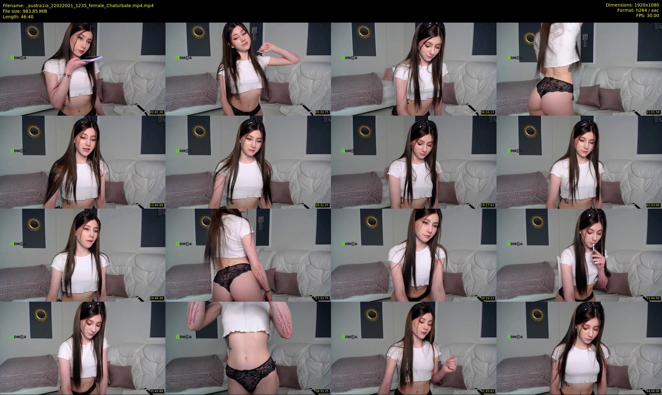_austra1ia — 47 minute Chaturbate female cam show recording, 1080p, Feb 22, 2021