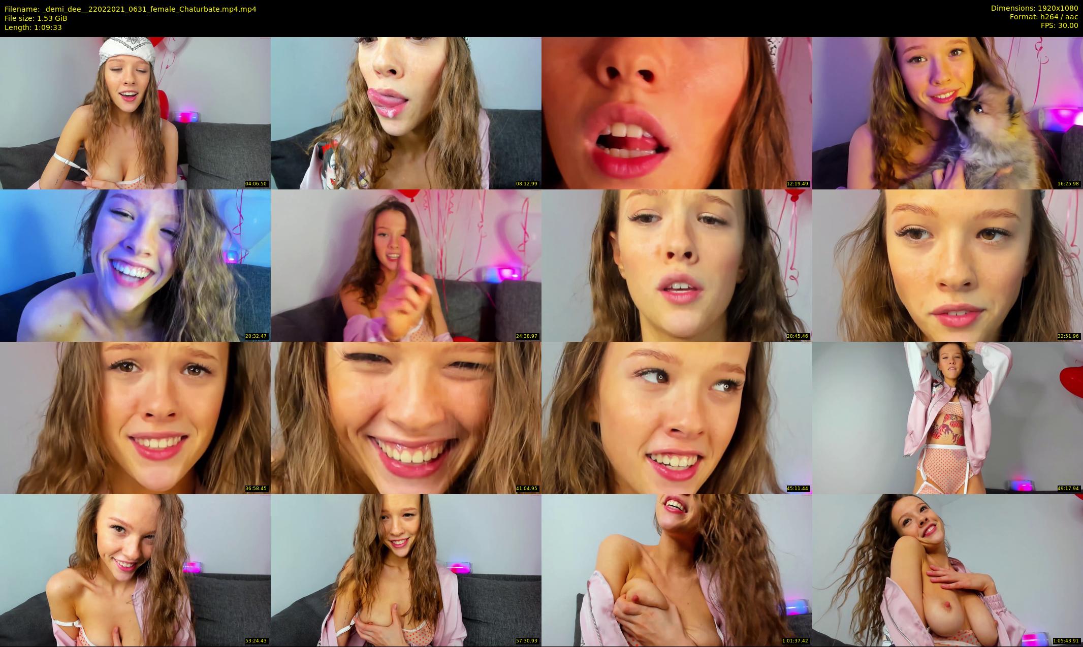 _demi_dee_ — 70 minute Chaturbate female cam show recording, 1080p, Feb 22, 2021