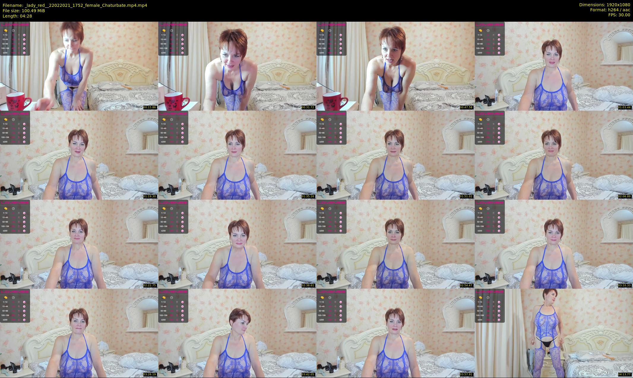 _lady_red_ — 5 minute Chaturbate female cam show recording, 1080p, Feb 22, 2021