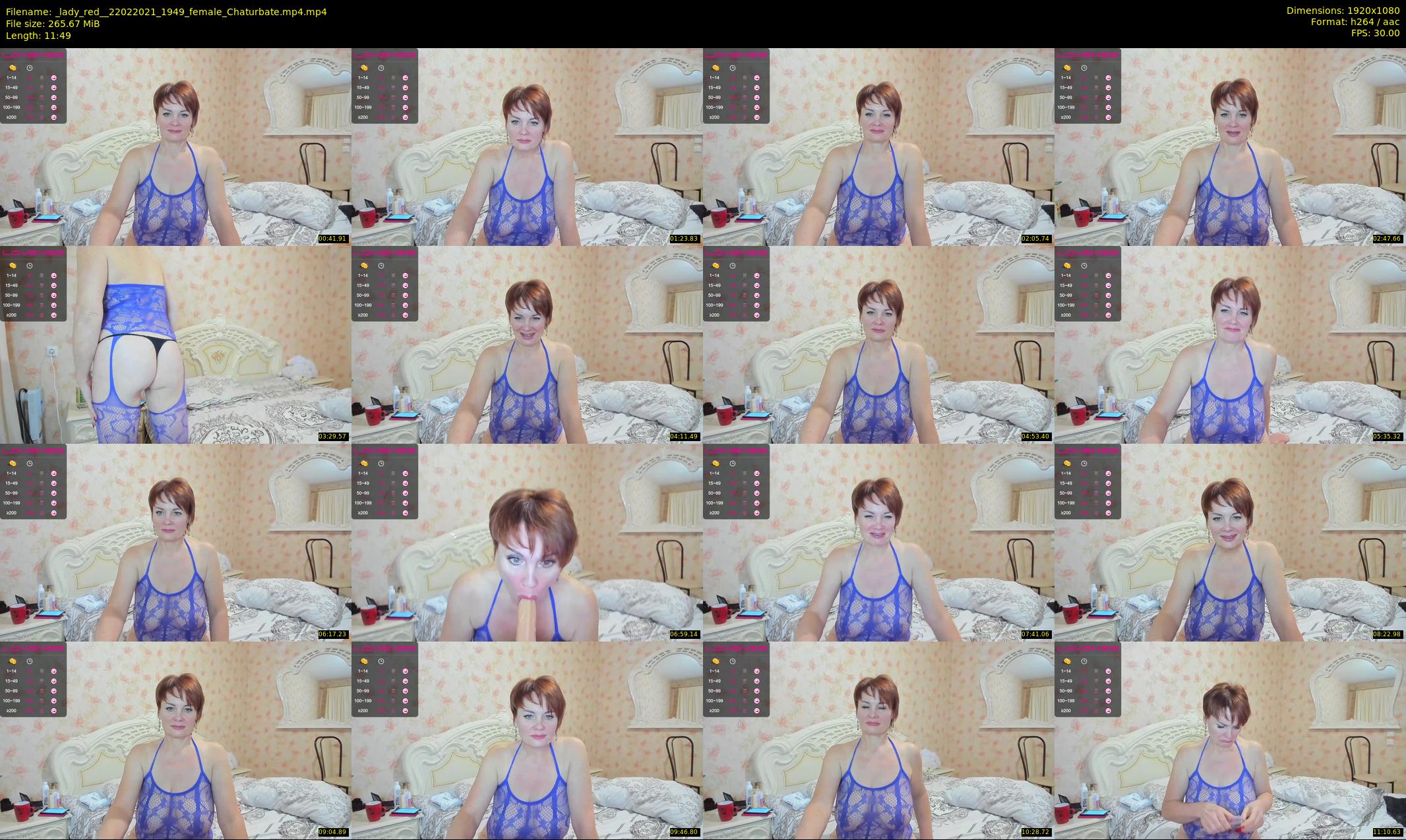 _lady_red_ — 12 minute Chaturbate female cam show recording, 1080p, Feb 22, 2021