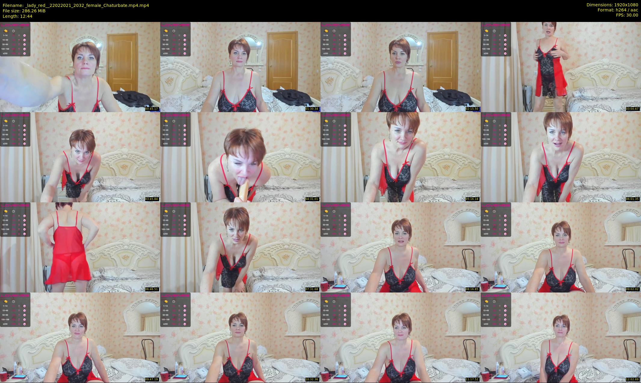 _lady_red_ — 13 minute Chaturbate female cam show recording, 1080p, Feb 22, 2021