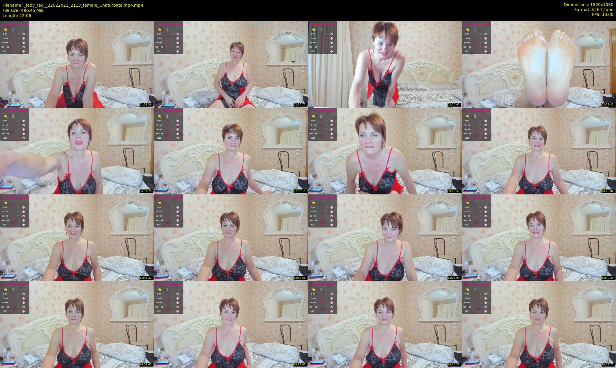 _lady_red_ — 23 minute Chaturbate female cam show recording, 1080p, Feb 22, 2021