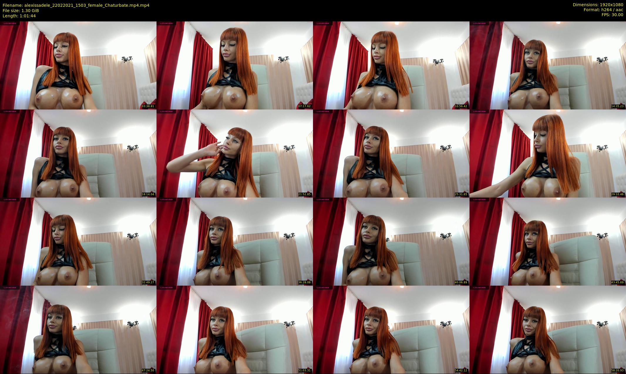 alexissadele — 62 minute Chaturbate female cam show recording, 1080p, Feb 22, 2021