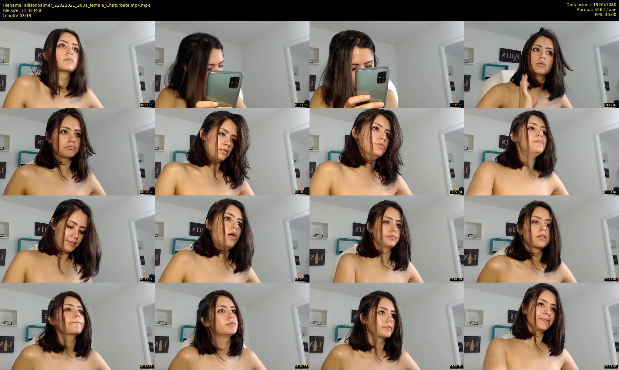 allisonpalmer — 4 minute Chaturbate female cam show recording, 1080p, Feb 22, 2021