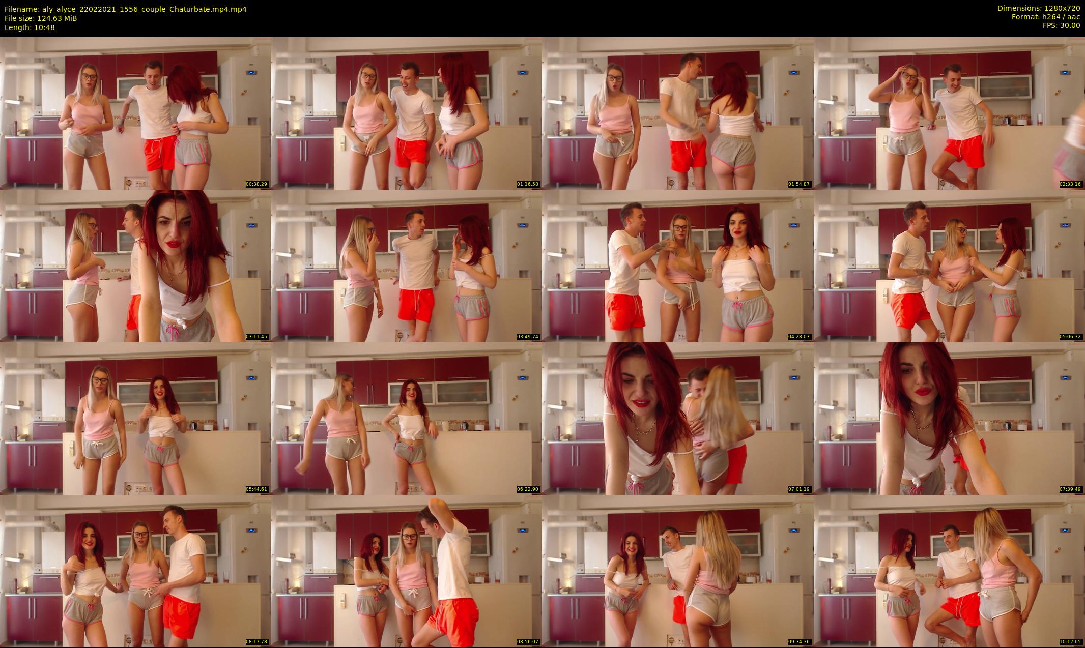 aly_alyce — 11 minute Chaturbate female cam show recording, 720p, Feb 22, 2021