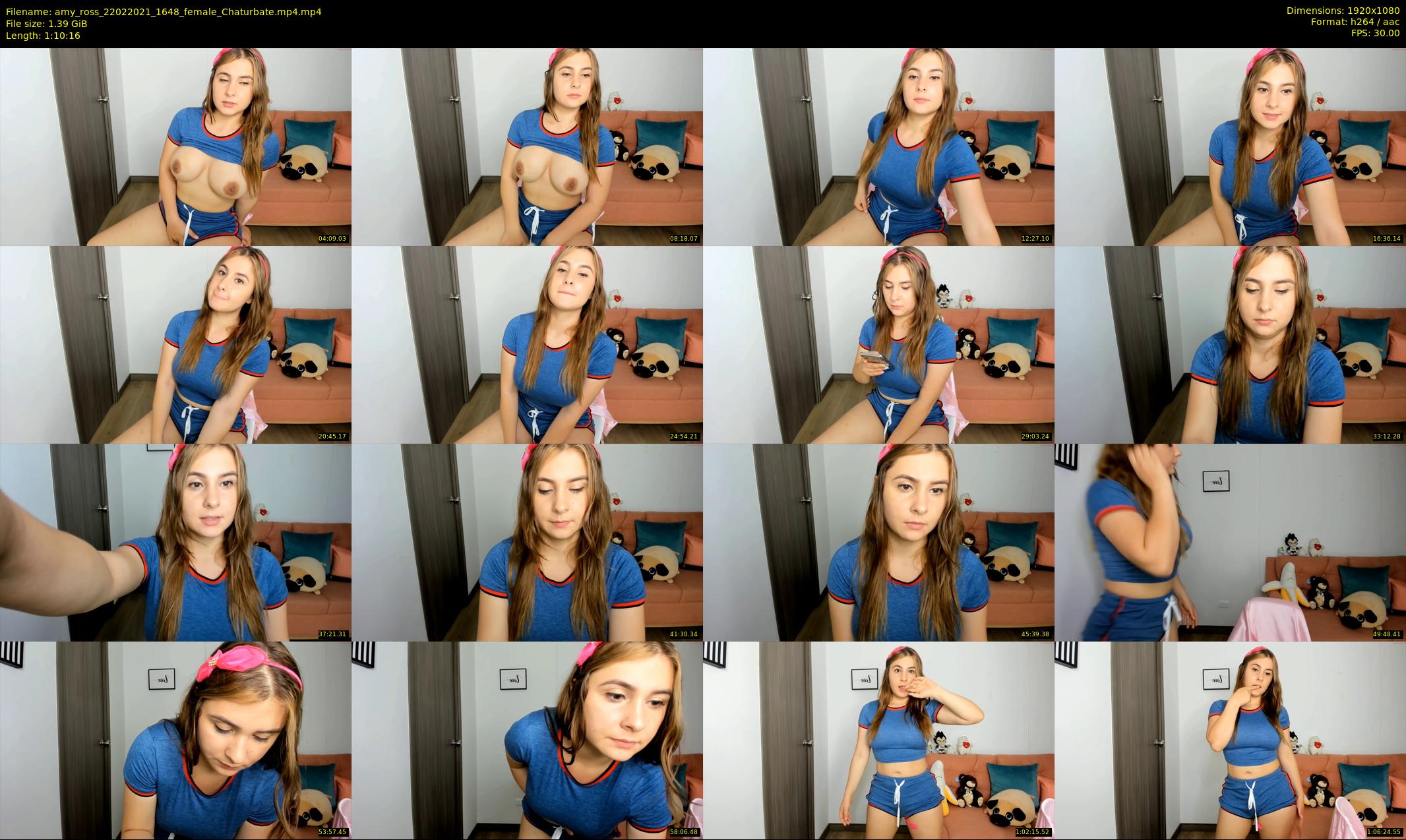 amy_ross — 71 minute Chaturbate female cam show recording, 1080p, Feb 22, 2021
