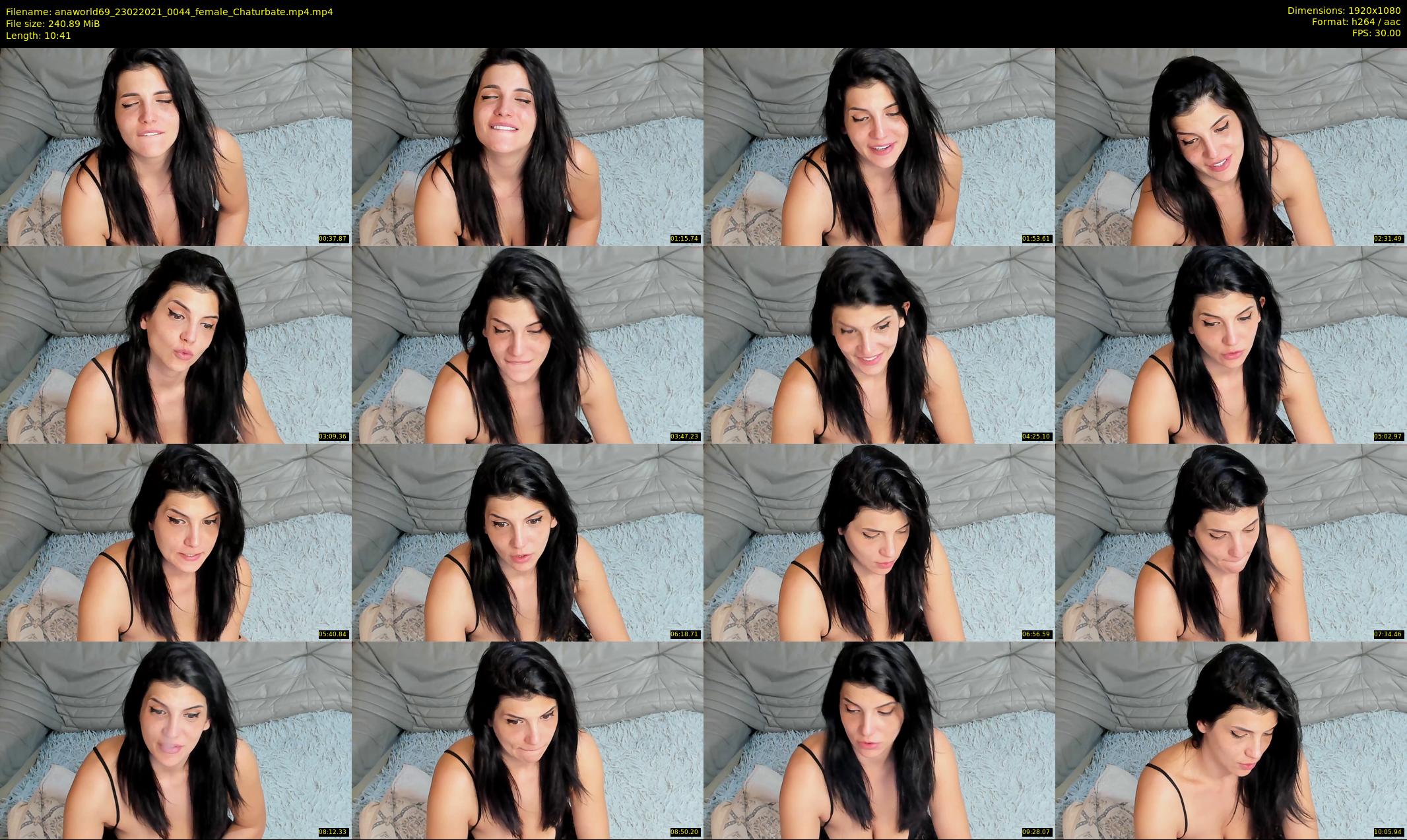 anaworld69 — 11 minute Chaturbate female cam show recording, 1080p, Feb 23, 2021