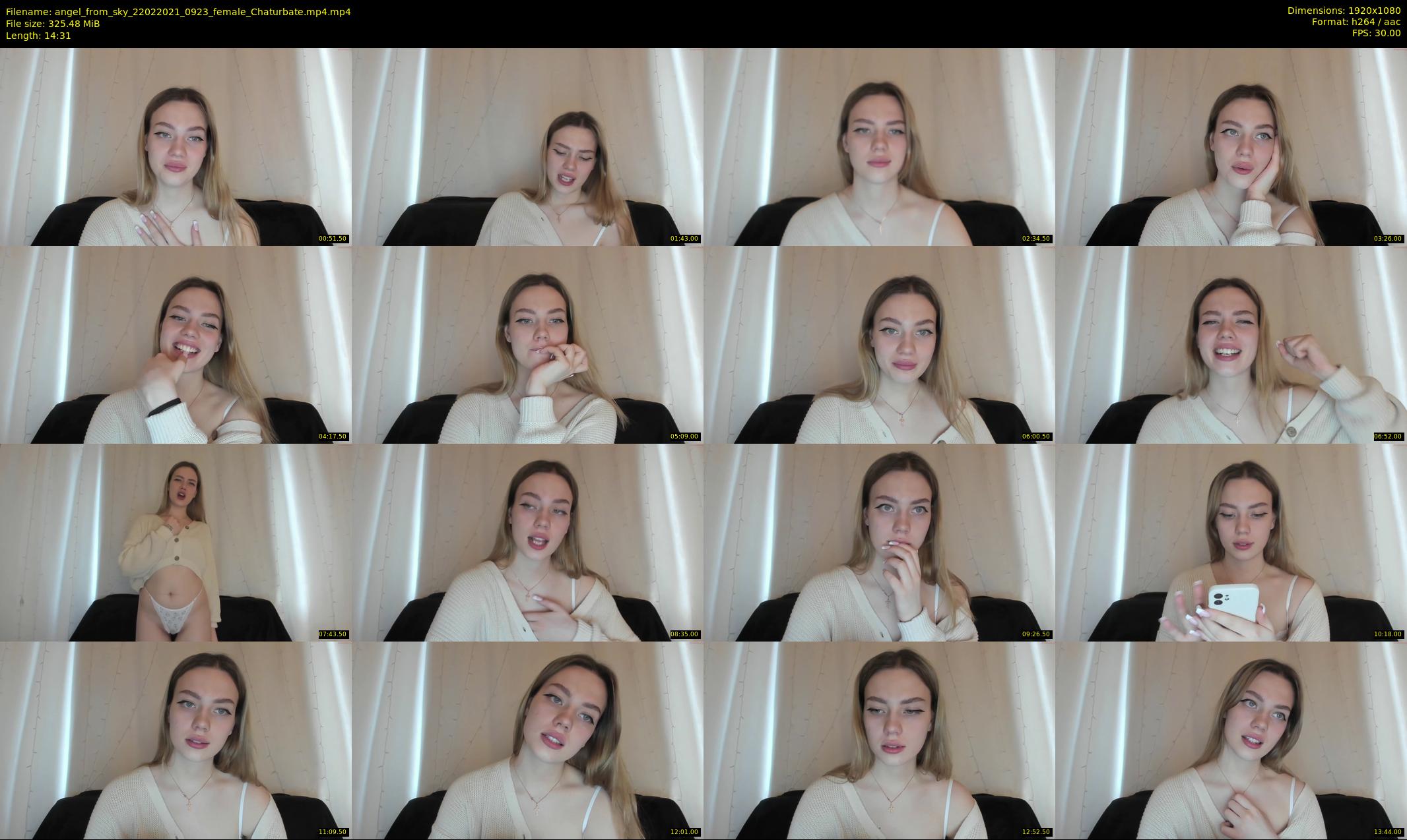angel_from_sky — 15 minute Chaturbate female cam show recording, 1080p, Feb 22, 2021