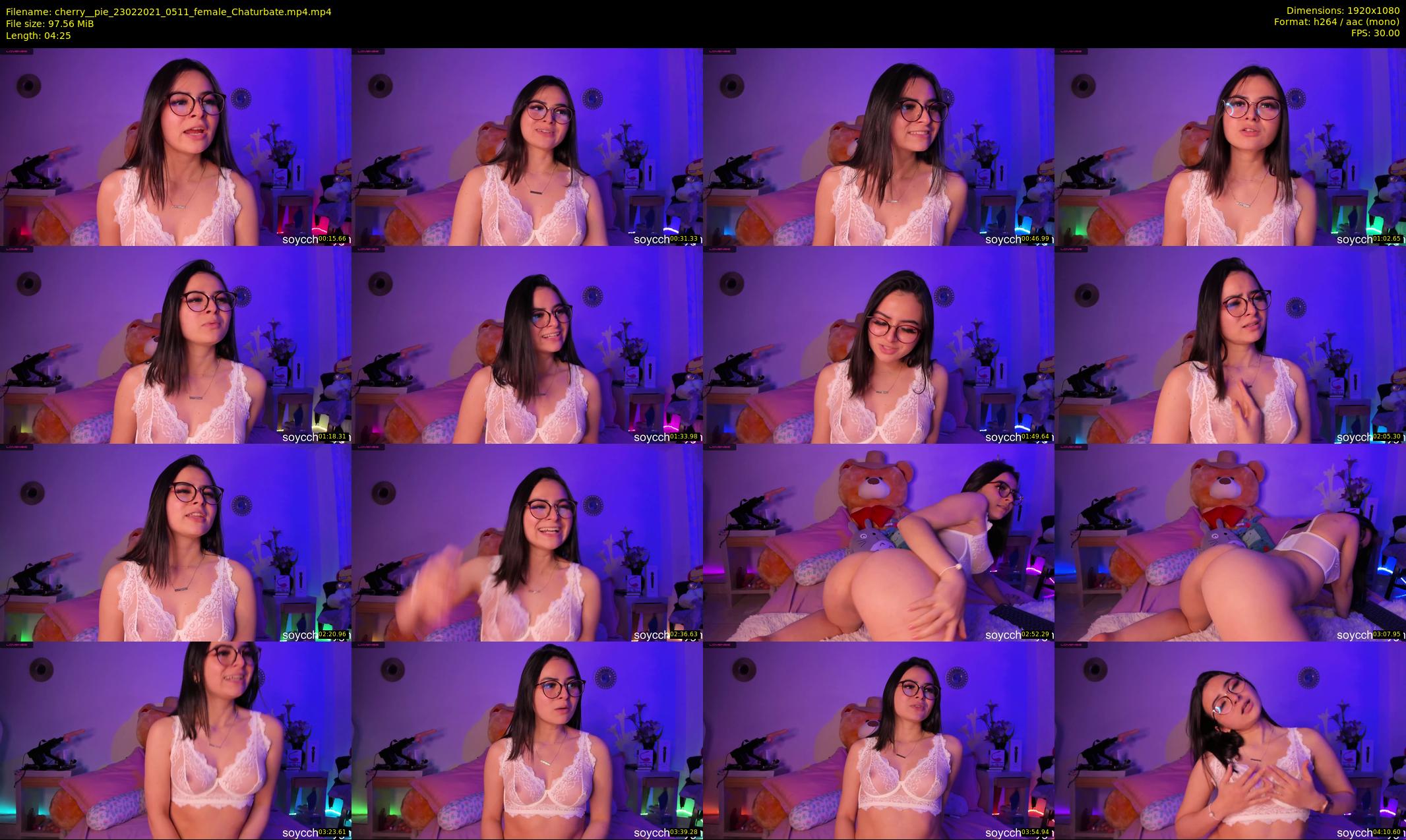 cherry__pie — 5 minute Chaturbate female cam show recording, 1080p, Feb 23, 2021