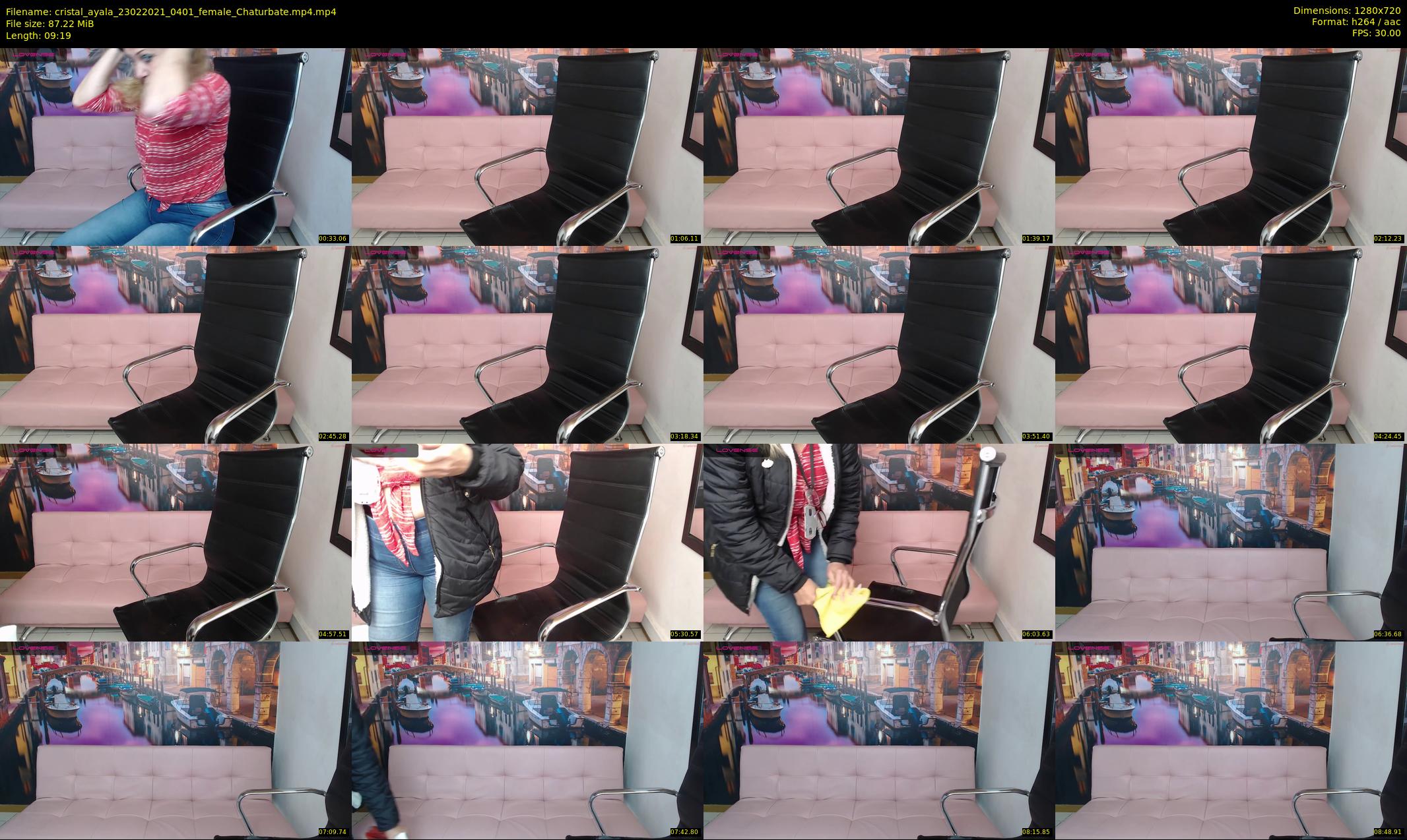 cristal_ayala — 10 minute Chaturbate female cam show recording, 720p, Feb 23, 2021