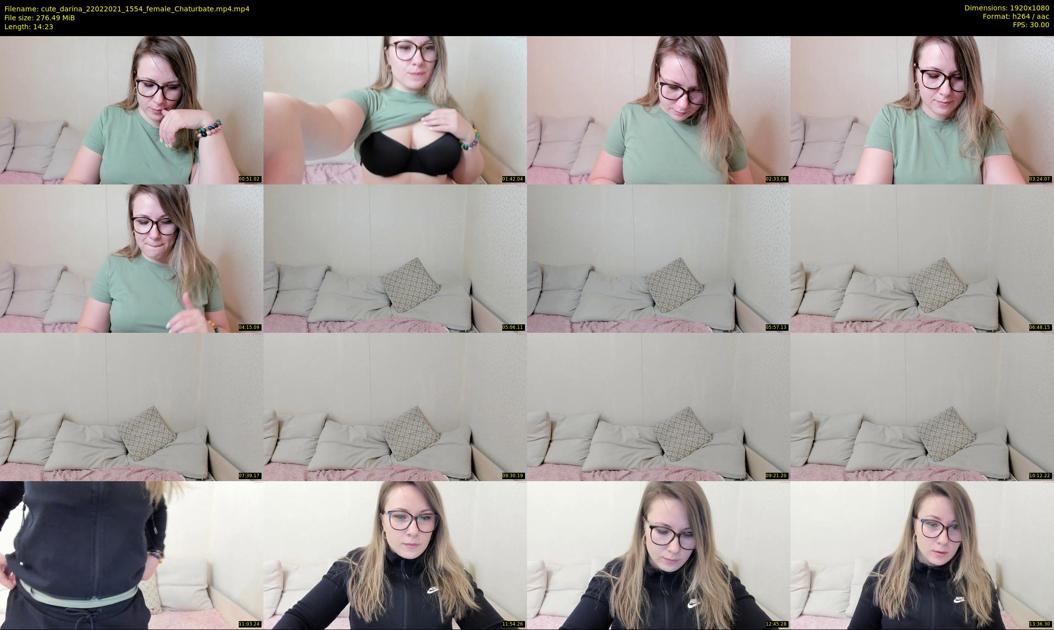 cute_darina — 15 minute Chaturbate female cam show recording, 1080p, Feb 22, 2021