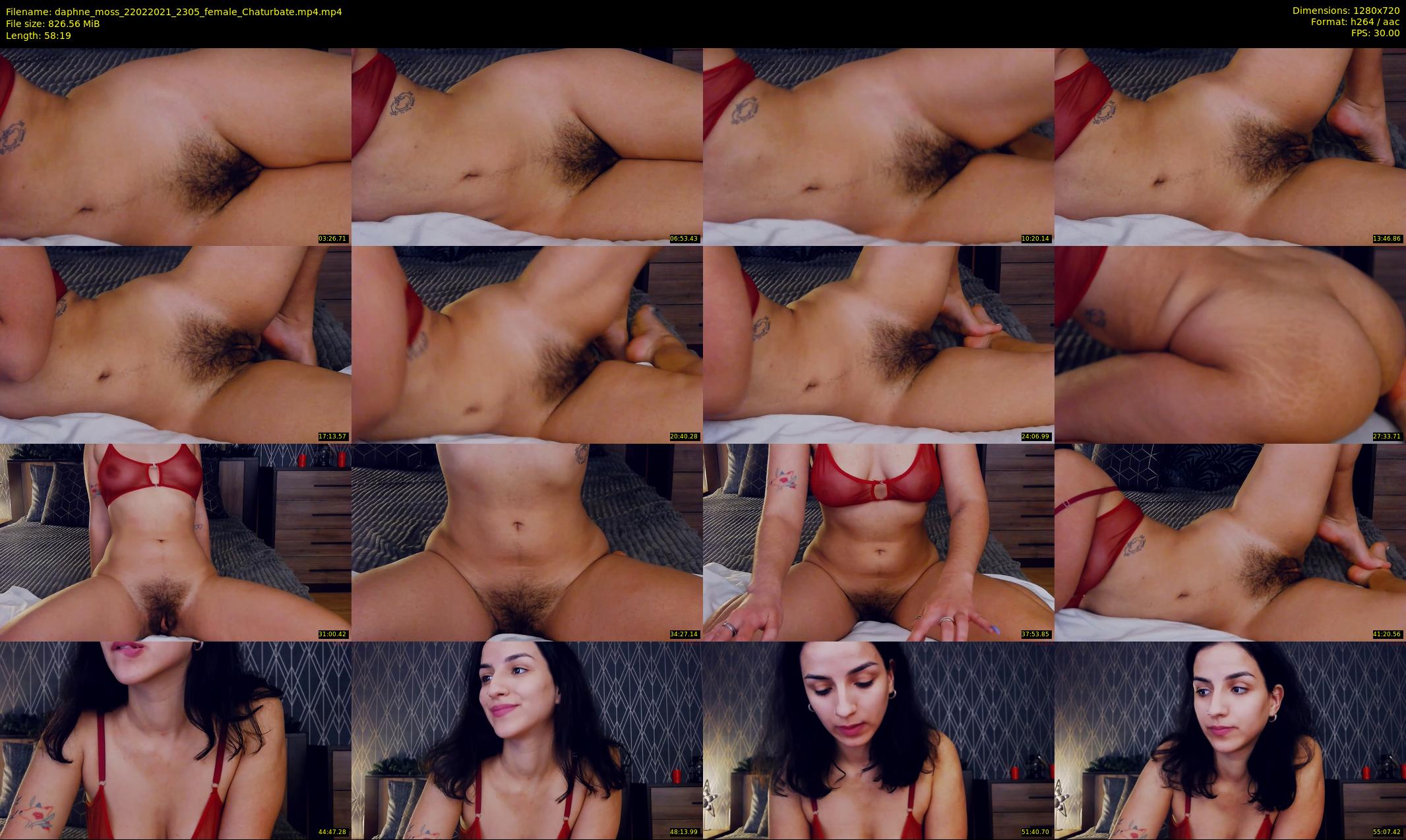 daphne_moss — 59 minute Chaturbate female cam show recording, 720p, Feb 22, 2021