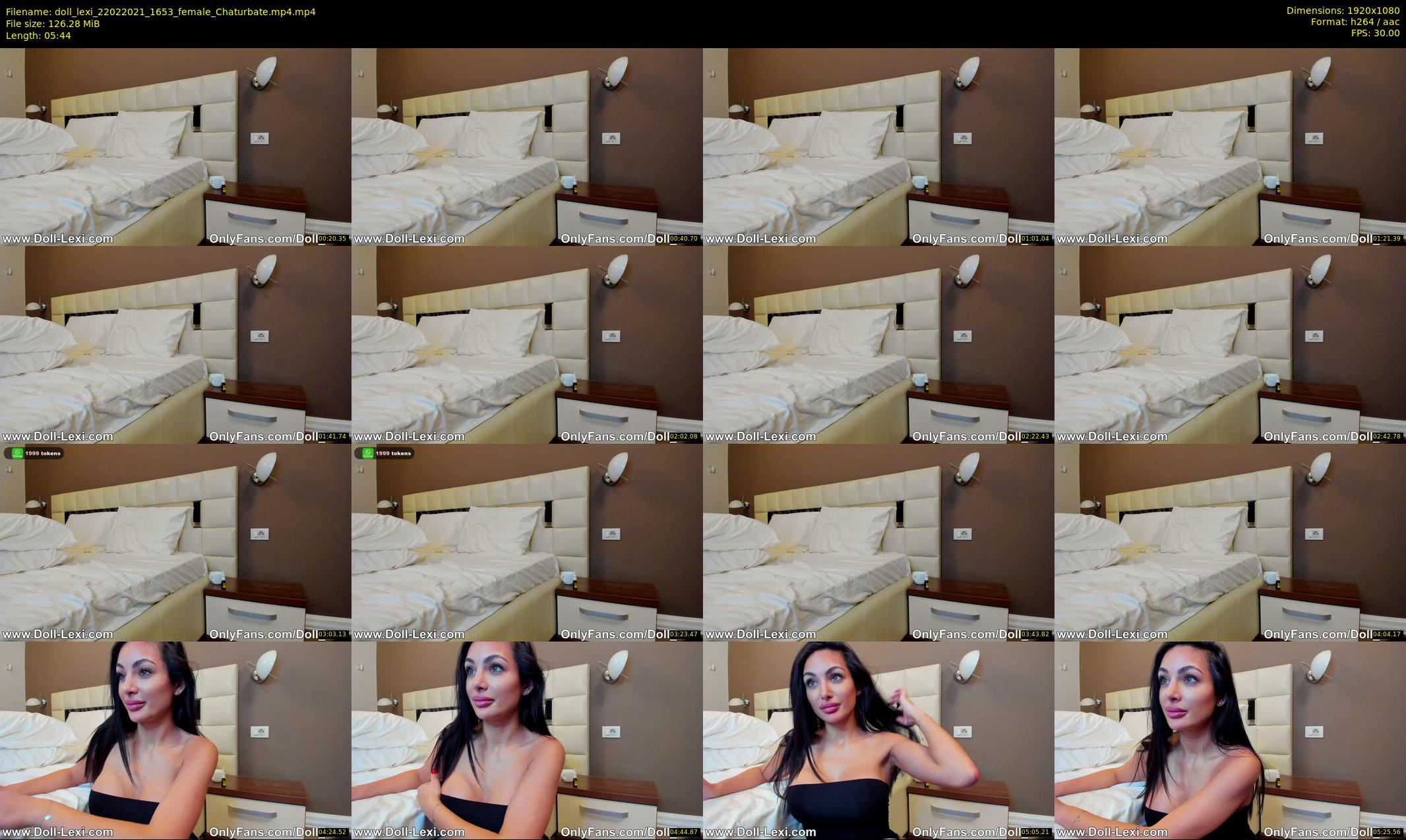 doll_lexi — 6 minute Chaturbate female cam show recording, 1080p, Feb 22, 2021