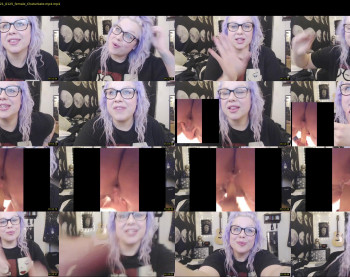 doomednympho — 3 minute Chaturbate female cam show recording, 720p, Feb 23, 2021