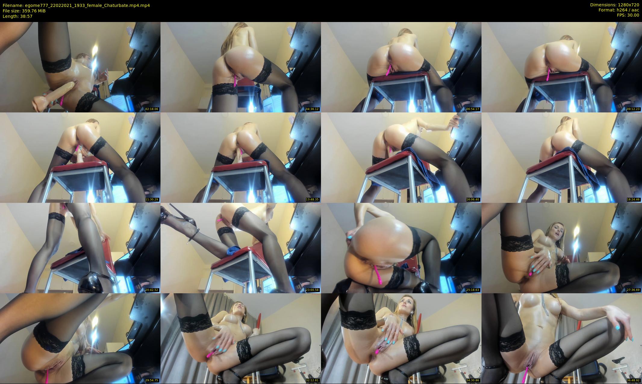 egome777 — 39 minute Chaturbate female cam show recording, 720p, Feb 22, 2021