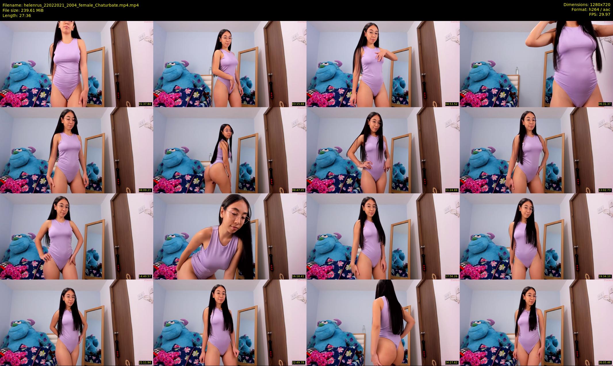 helenrus — 28 minute Chaturbate female cam show recording, 720p, Feb 22, 2021