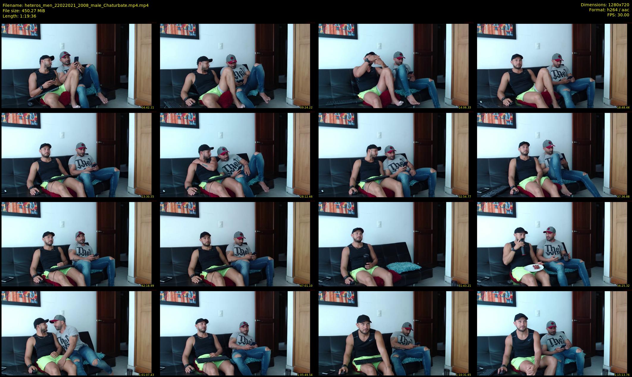 heteros_men — 80 minute Chaturbate male cam show recording, 720p, Feb 22, 2021