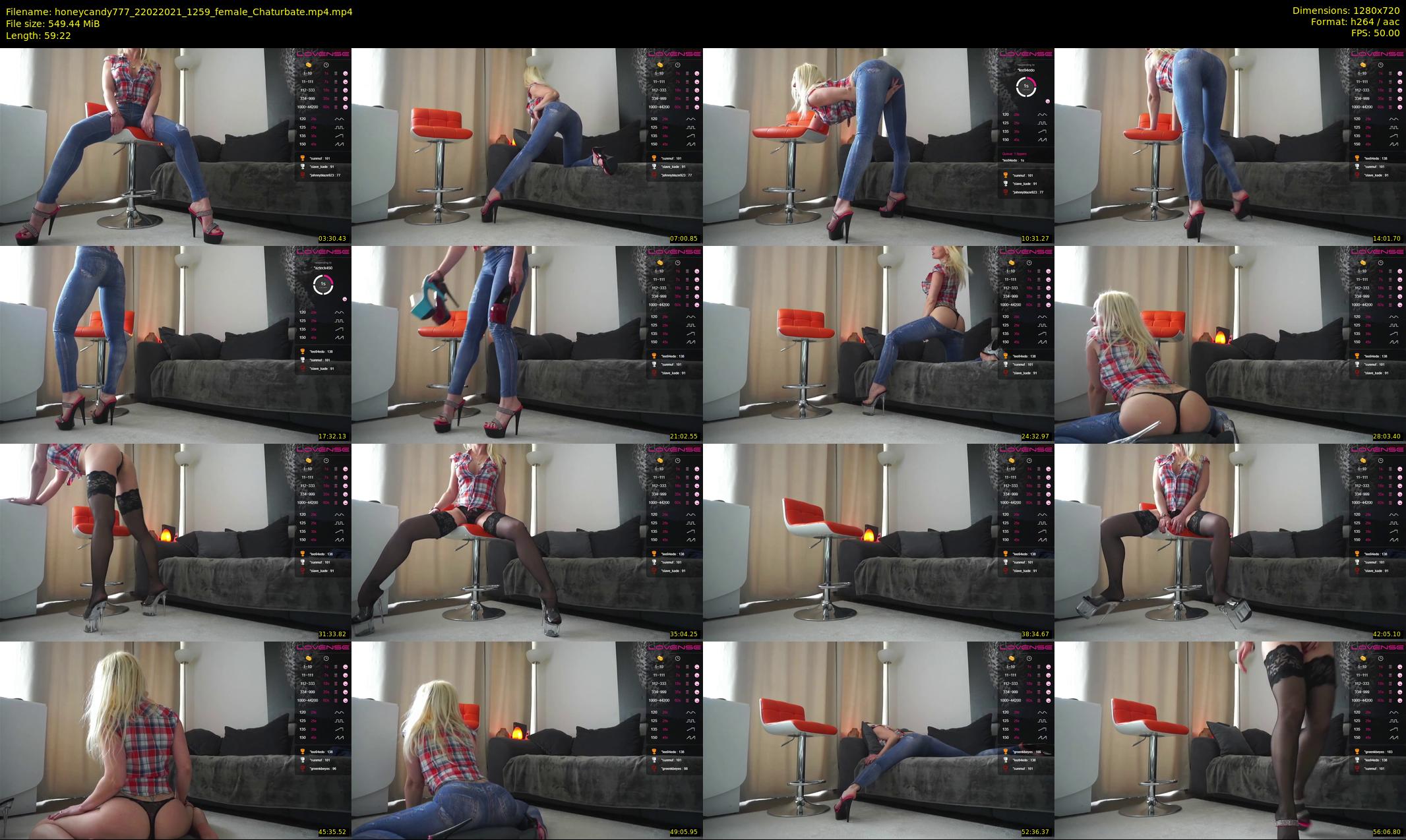 honeycandy777 — 60 minute Chaturbate couple cam show recording, 720p, Feb 22, 2021